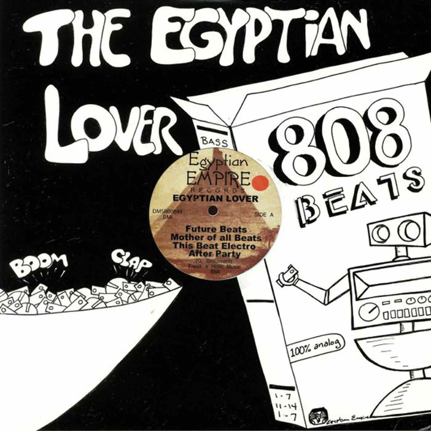 Egyptian Lover 808 BEATS 1 Vinyl Record