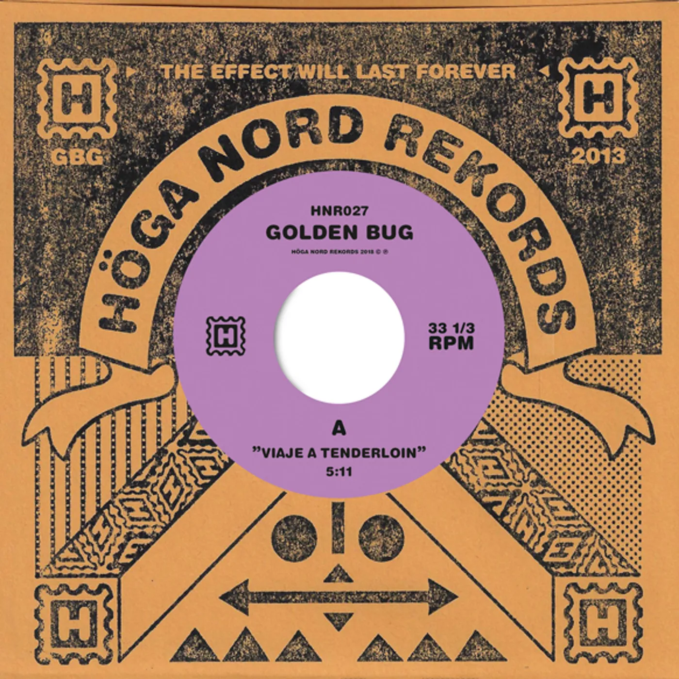 Golden Bug VIAJE A TENDERLION / HITODOMA Vinyl Record