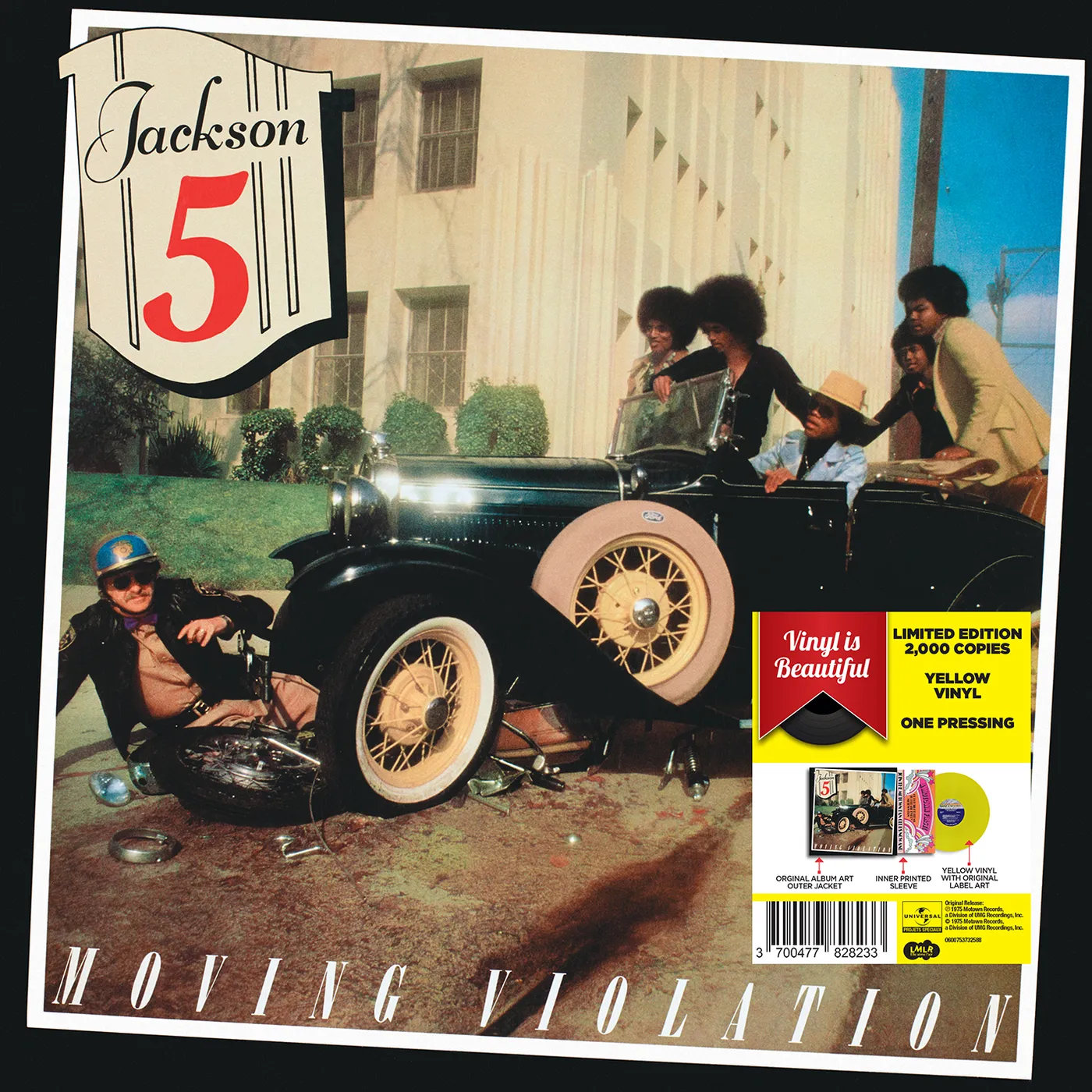 The Jackson 5 Moving Violation Vinyl Record