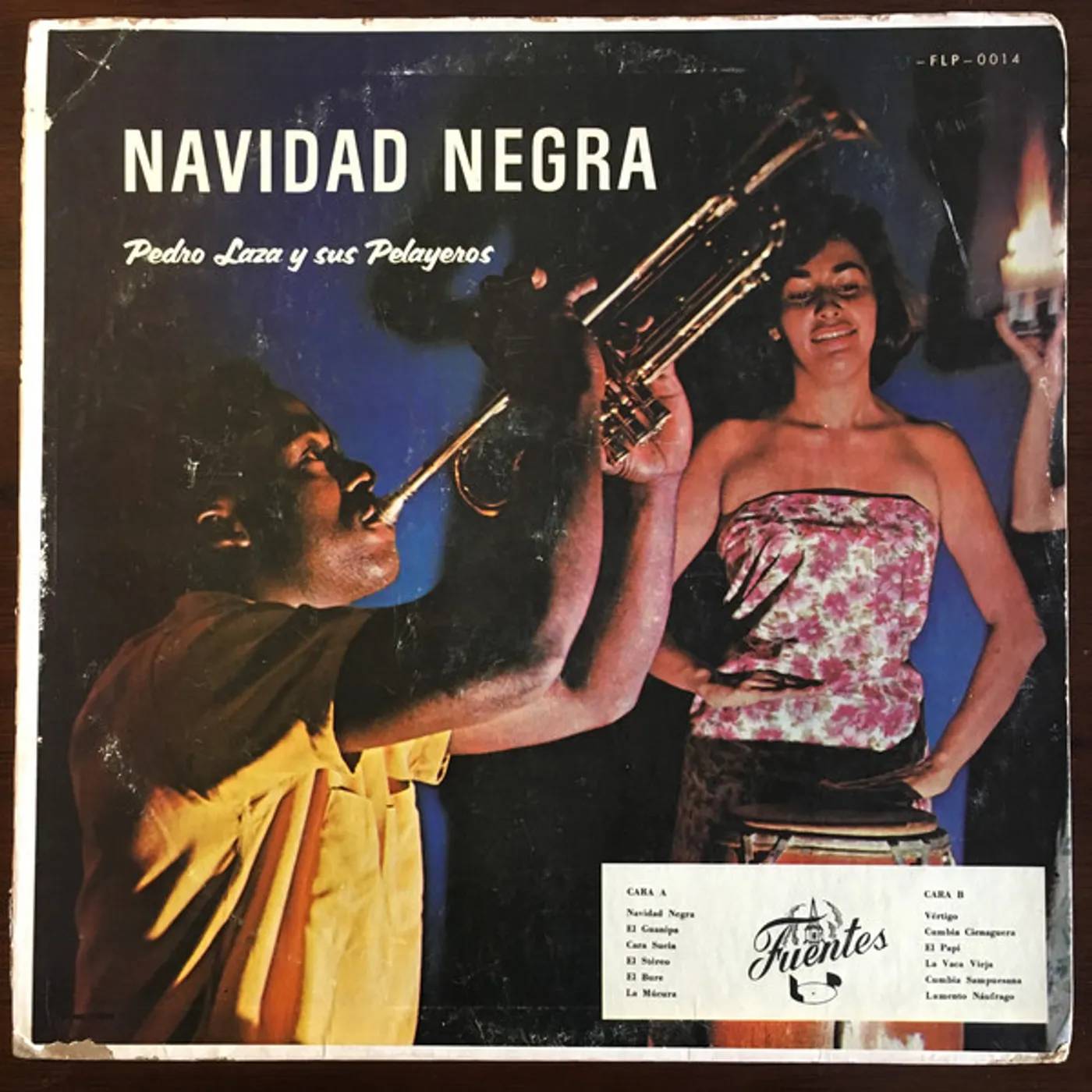 Pedro Laza NAVIDAD NEGRA Vinyl Record