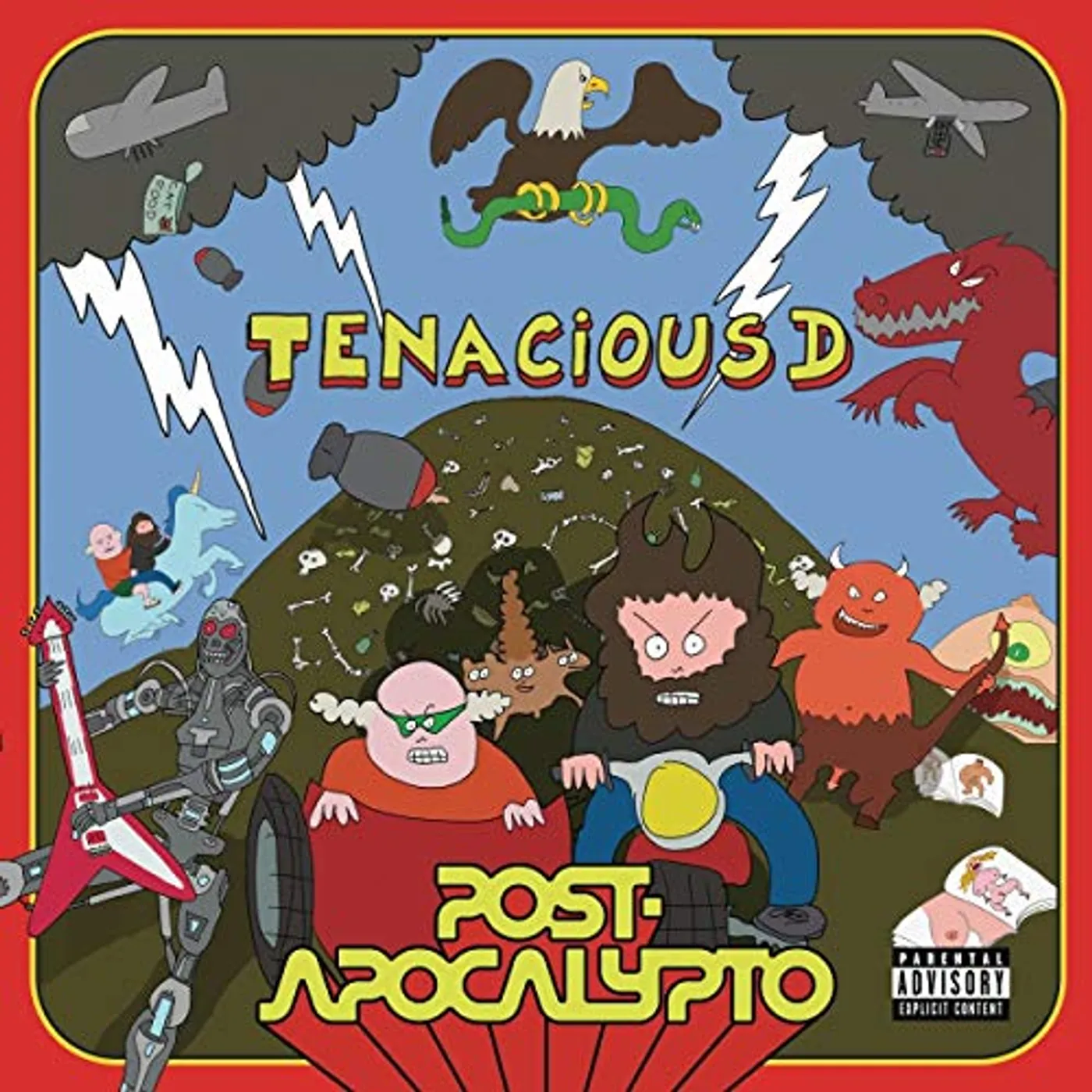 Tenacious D POST-APOCALYPTO - Colored Vinyl Record