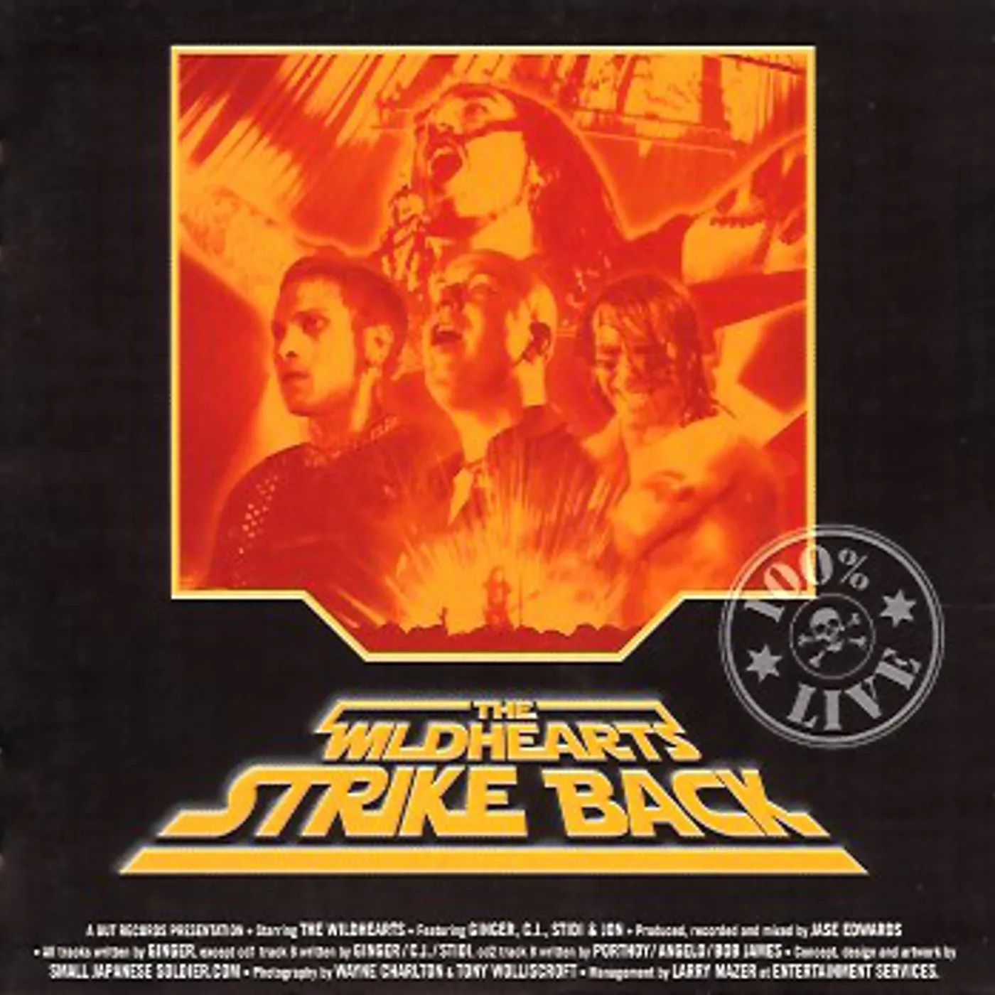 THE WILDHEARTS STRIKE BACK Vinyl Record