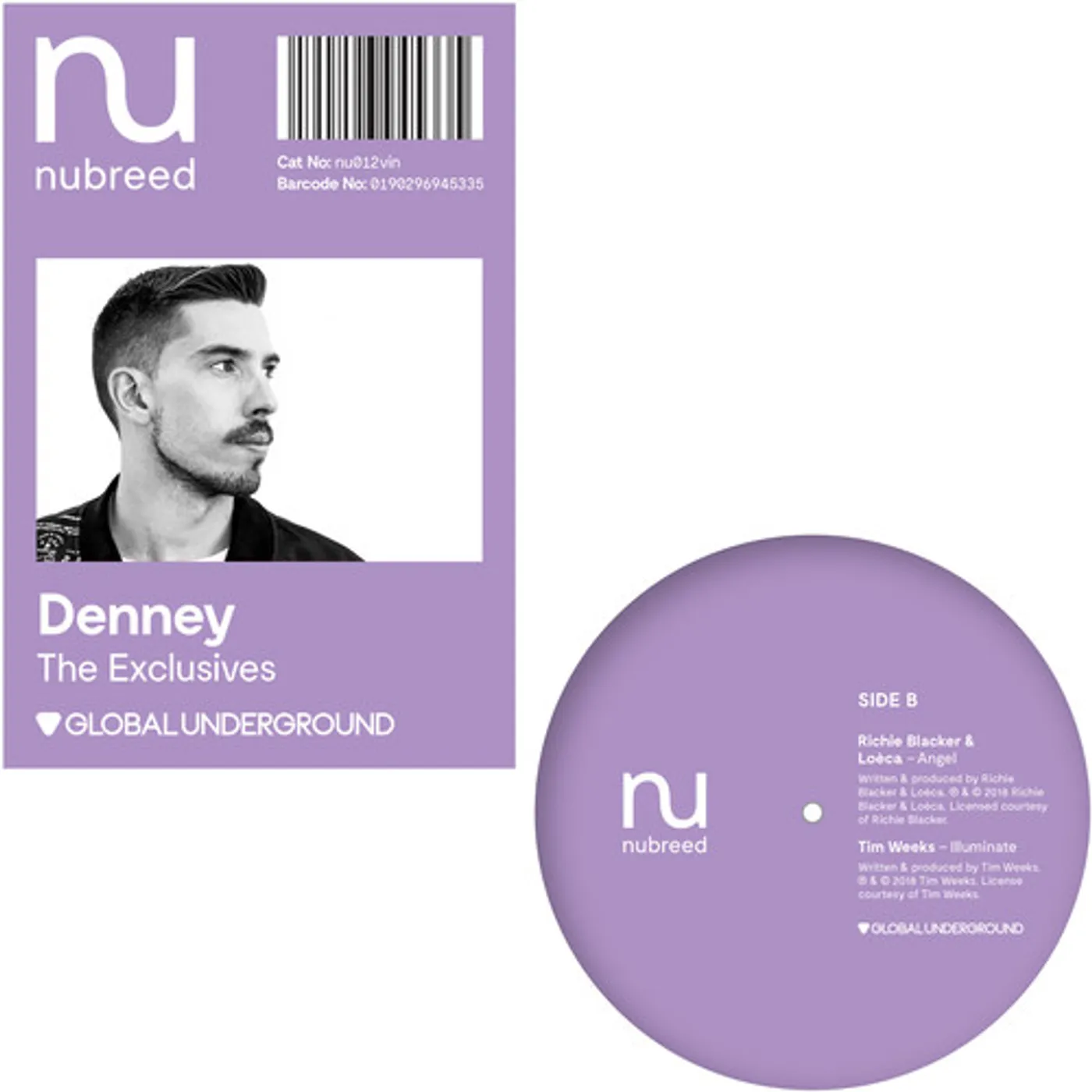 GLOBAL UNDERGROUND: NUBREED 12 - DENNEY EXCLUSIVES Vinyl Record