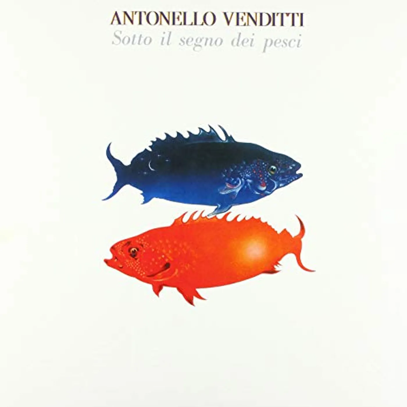 Antonello Venditti SOTTO IL SEGNO DEI PESCI 40TH ANNIVERSARY EDITION Vinyl Record