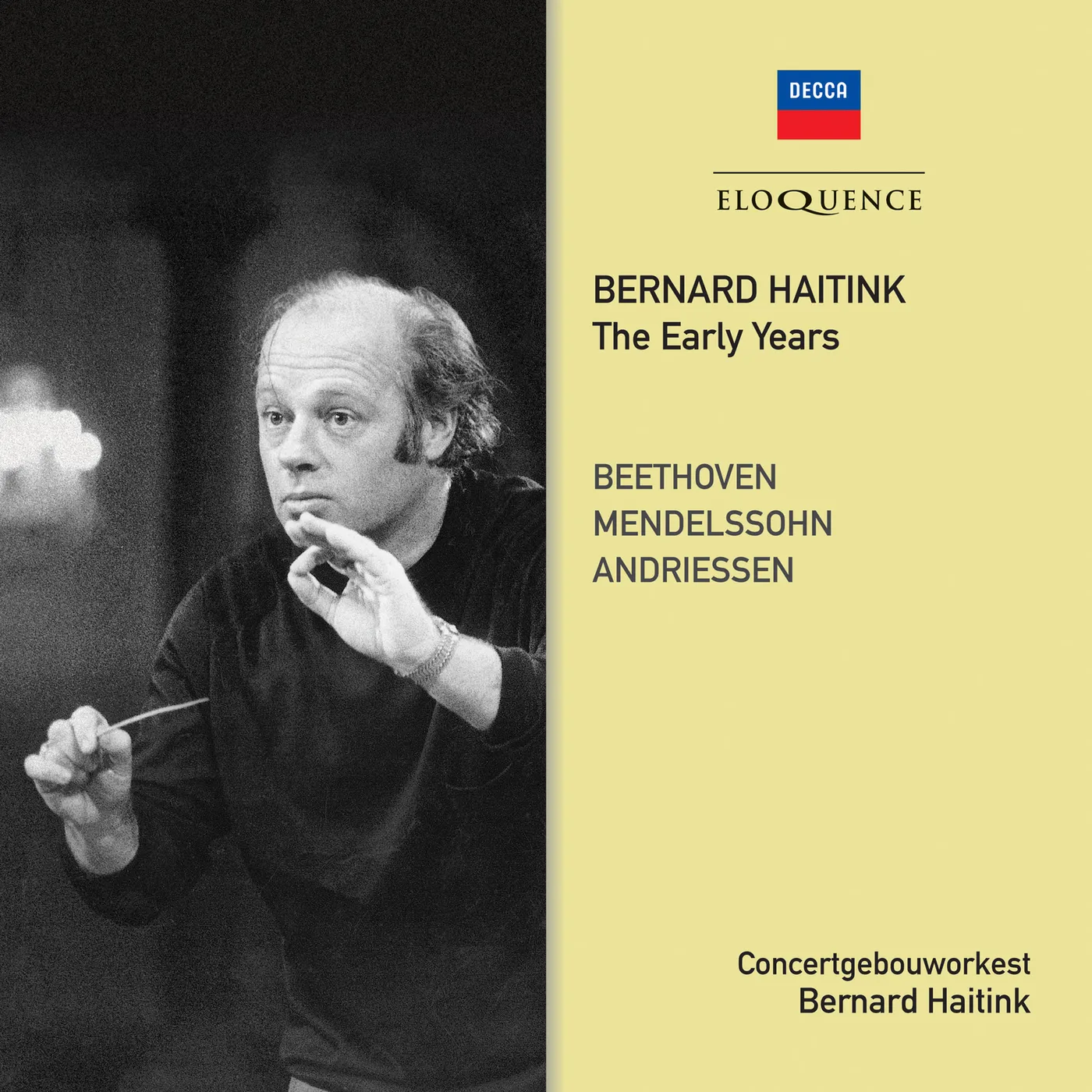 BERNARD HAITINK: THE EARLY YEARS CD