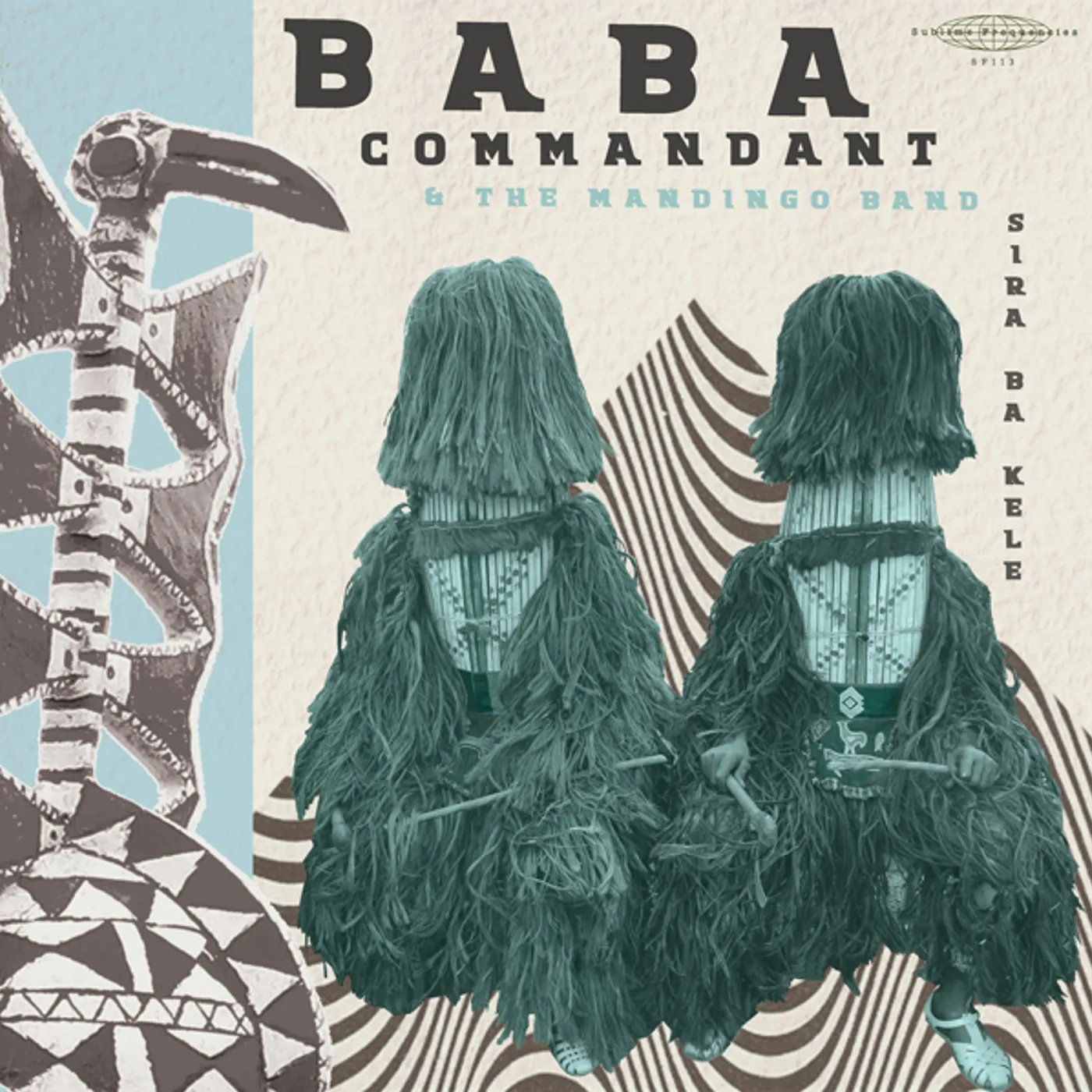 Baba Commandant And The Mandingo Band SIRI BA KELE Vinyl Record