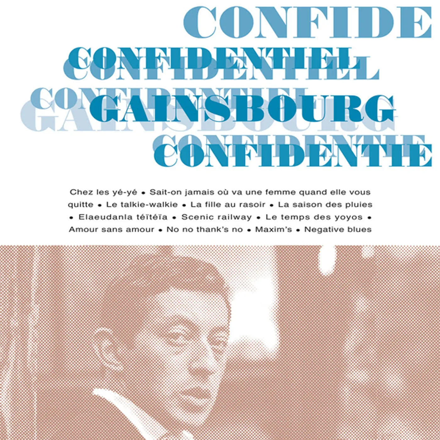 Serge Gainsbourg Confidentiel Vinyl Record
