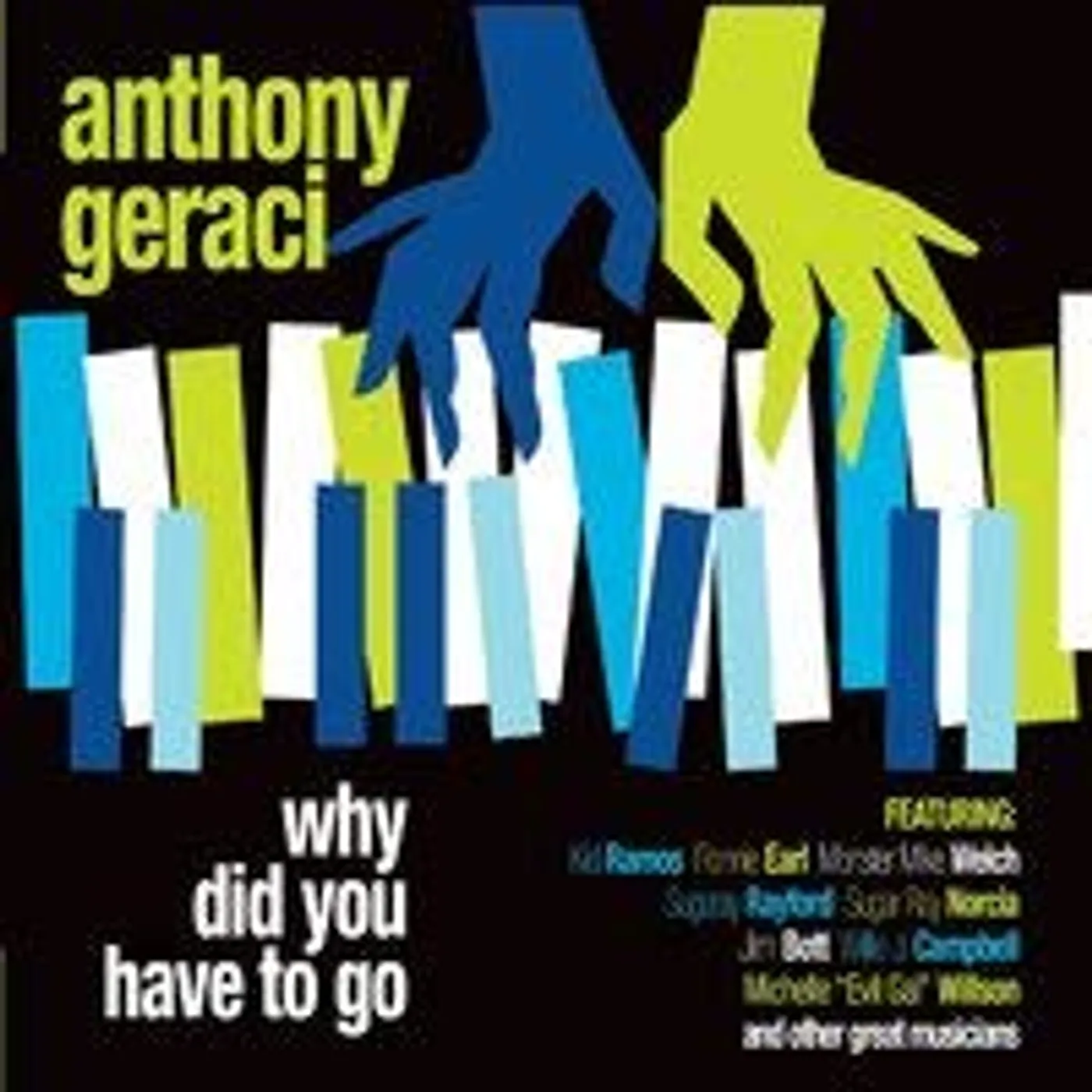 Anthony Geraci WHY DID YOU HAVE TO GO CD