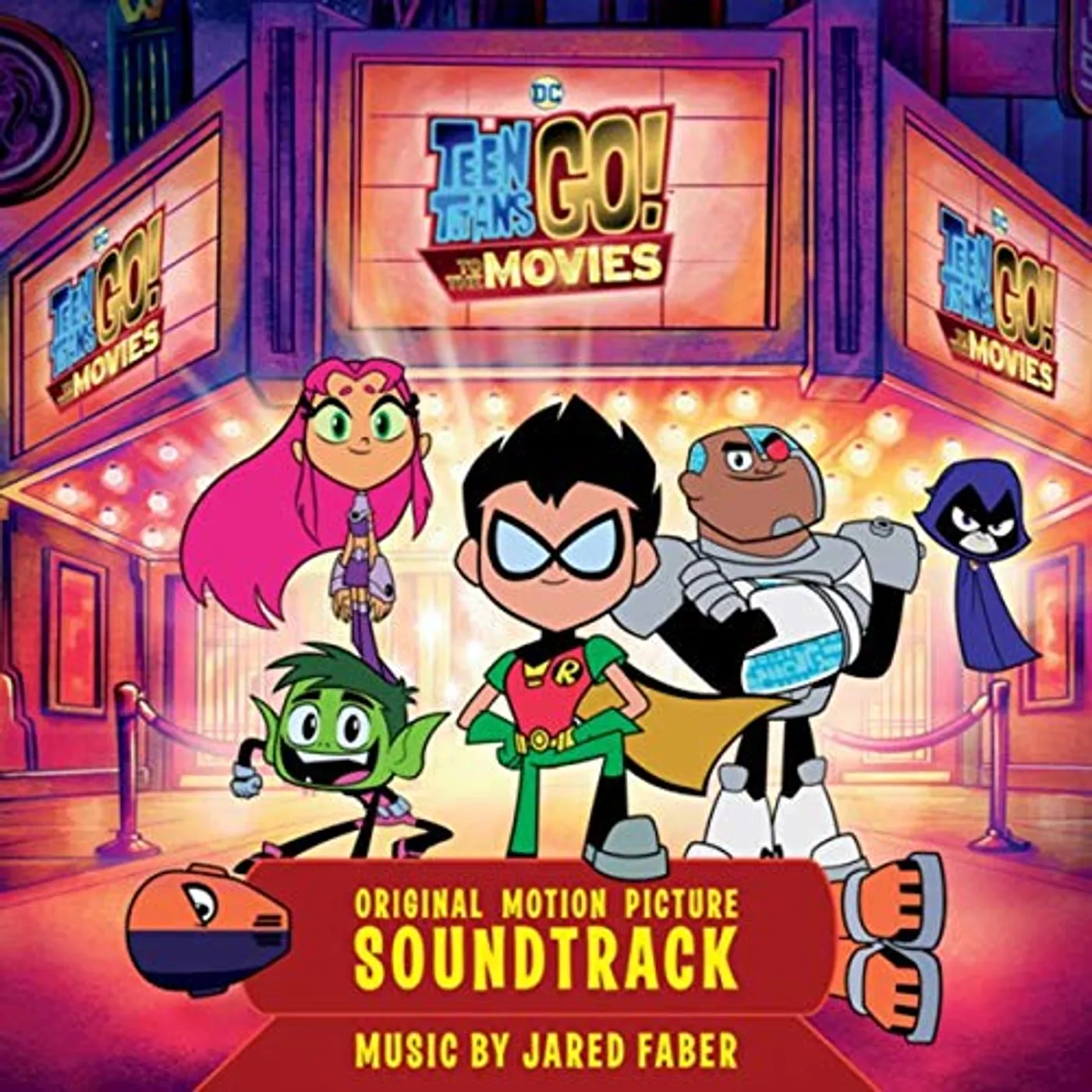 TEEN TITANS GO TO THE MOVIES / Original Soundtrack Vinyl Record