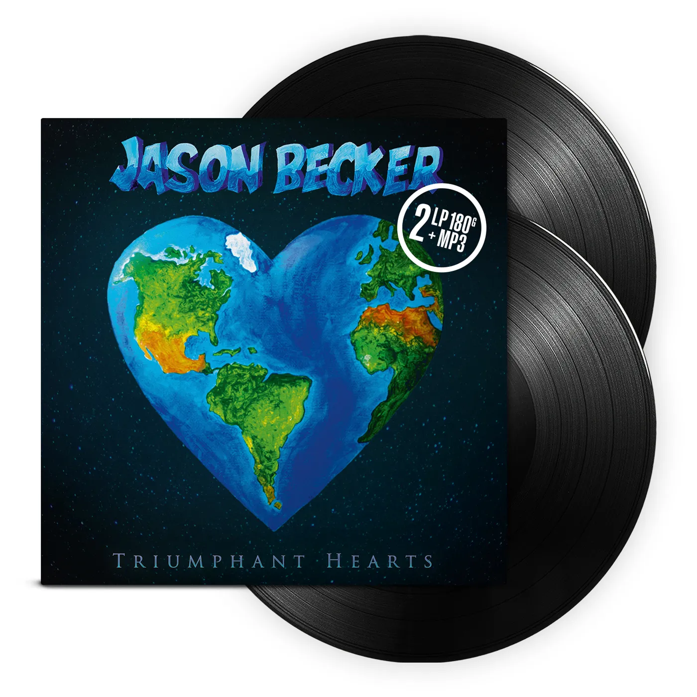 Jason Becker Triumphant Hearts Vinyl Record