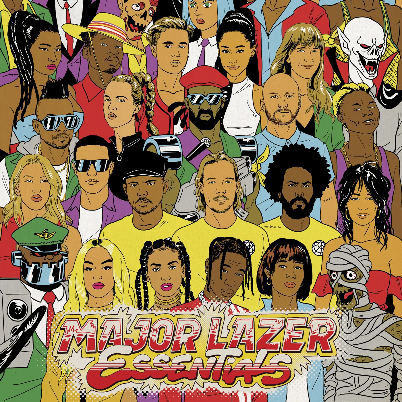 Major Lazer ESSENTIALS CD
