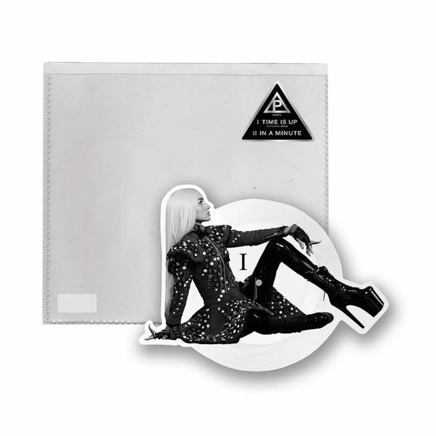 Poppy TIME IS UP / IN A MINUTE Vinyl Record