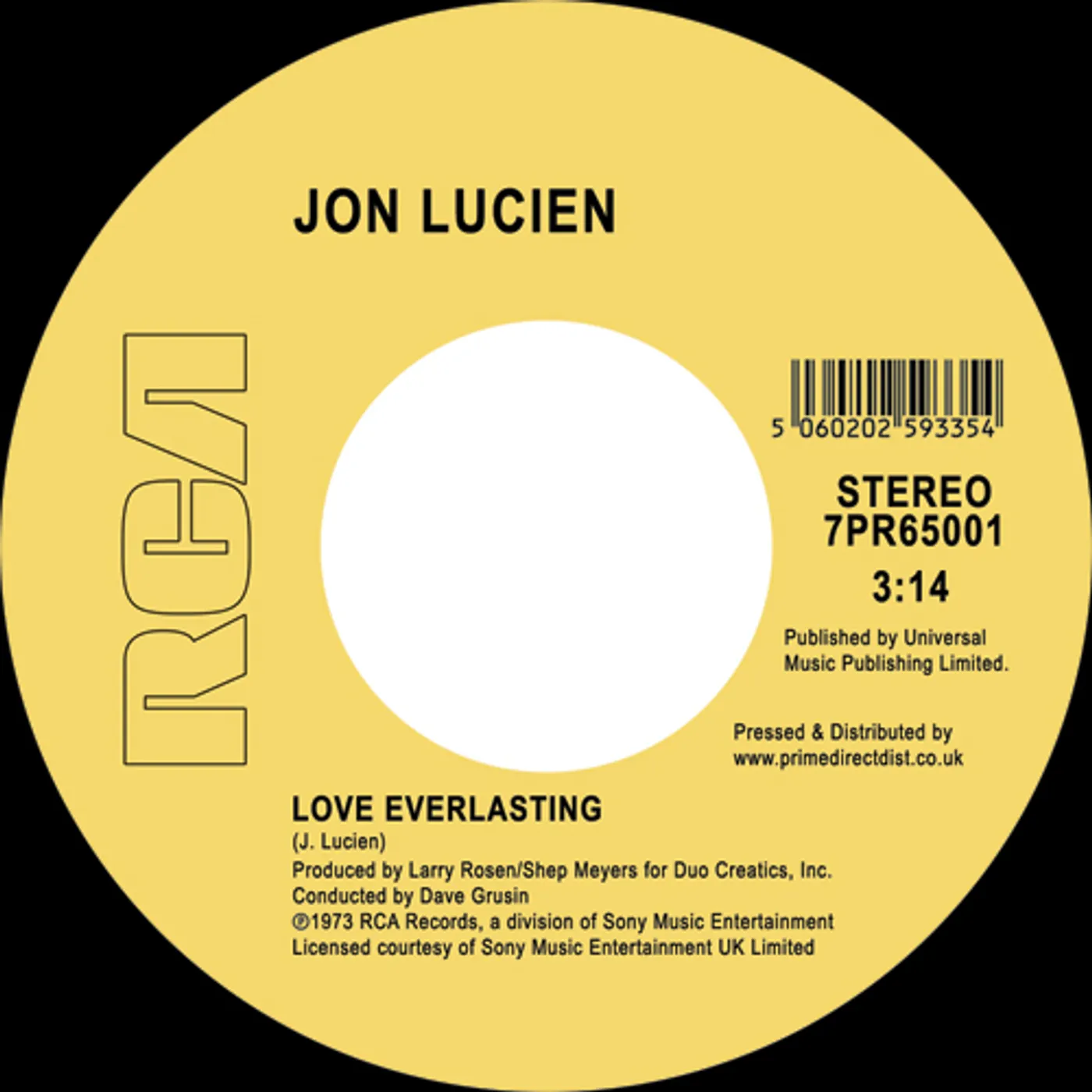 Jon Lucien LADY LOVE / LOVE EVERLASTING Vinyl Record