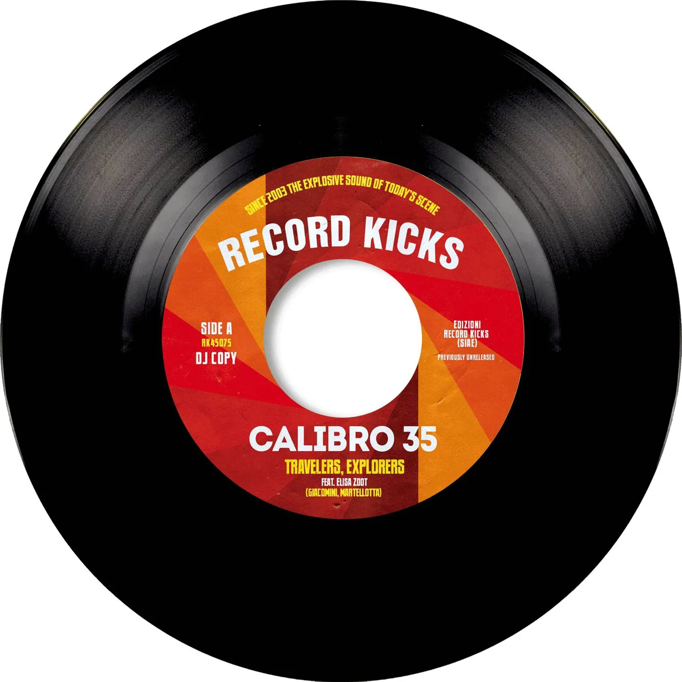 Calibro 35 TRAVELERS EXPLORERS / STINGRAY Vinyl Record