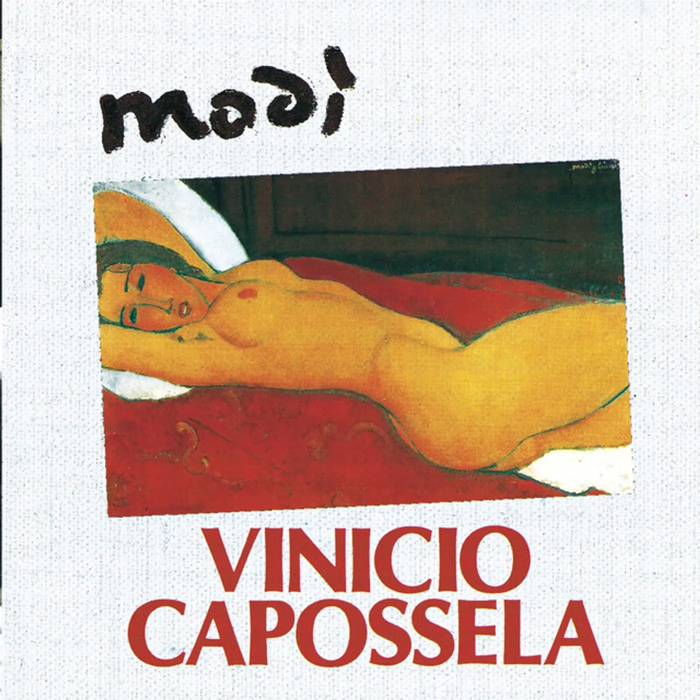 Vinicio Capossela Modi Vinyl Record