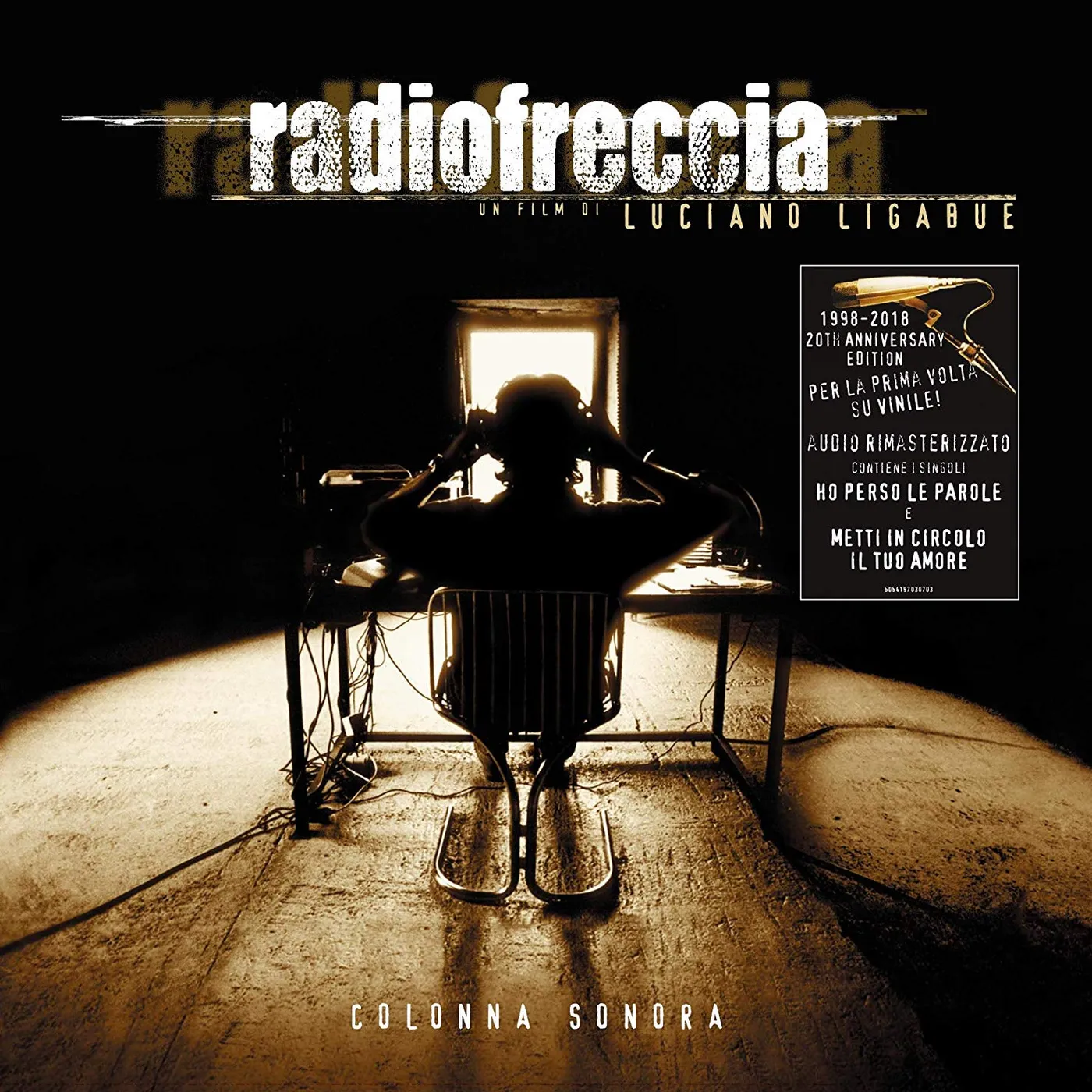Ligabue RADIOFRECCIA: XX ANNIVERSARY / Original Soundtrack Vinyl Record
