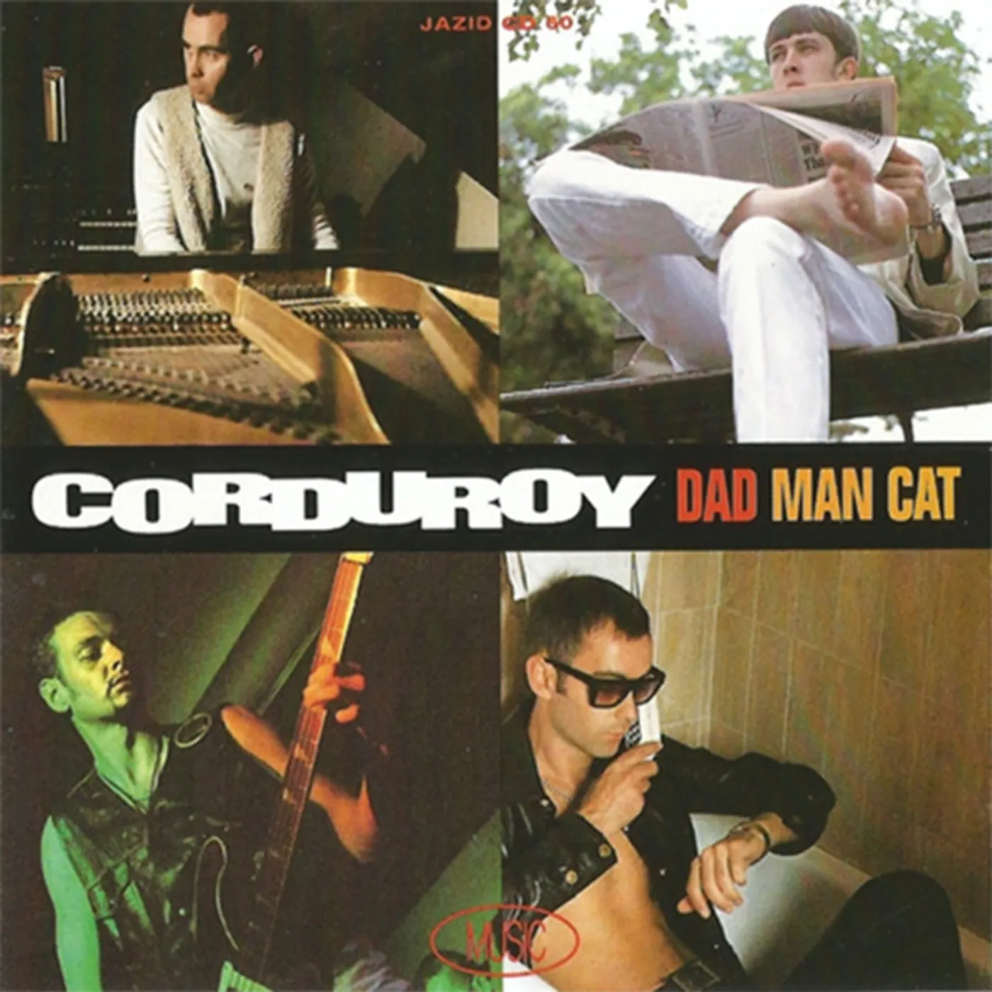 Corduroy Dad Man Cat Vinyl Record