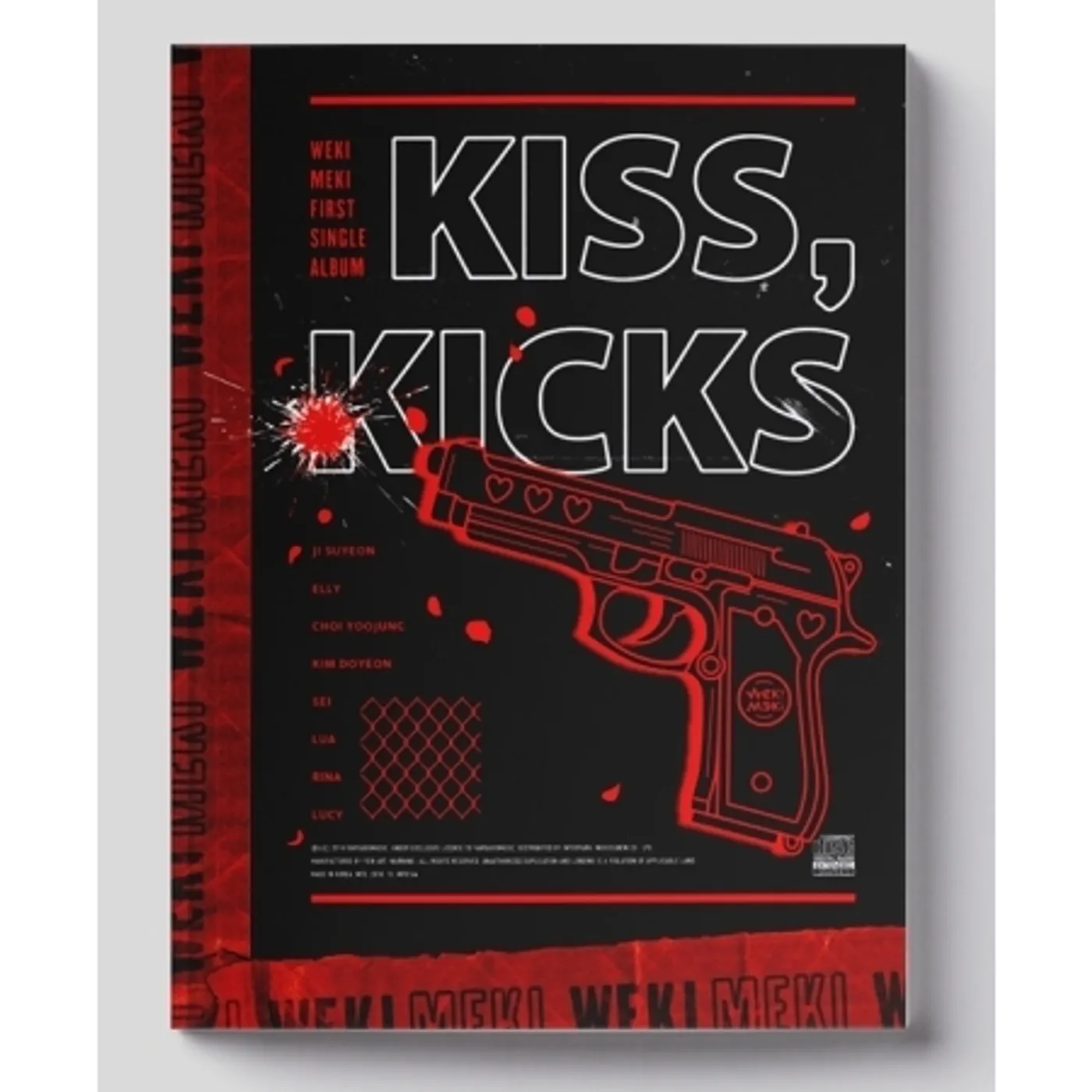 Weki Meki KISS, KICKS (KICK VERSION) CD