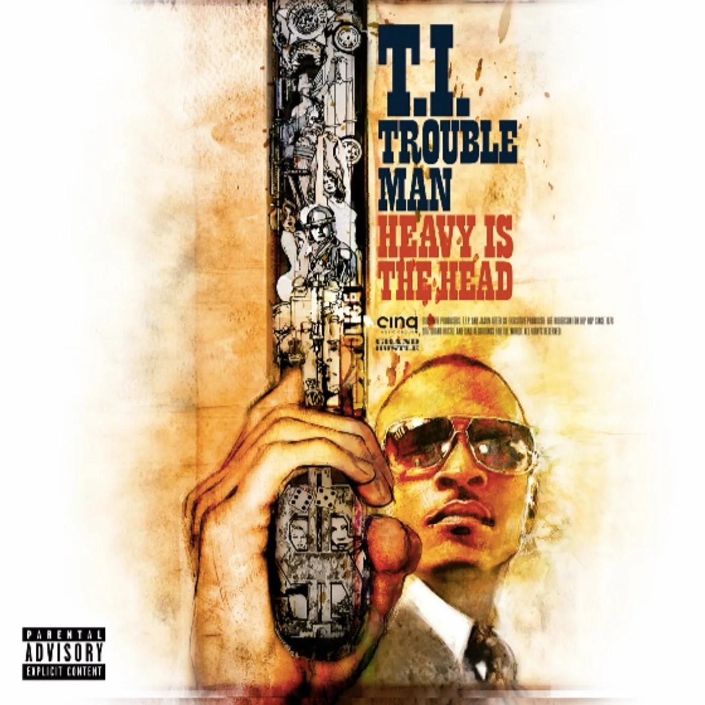 T.I. TROUBLE MAN: HEAVY IS THE HEAD CD