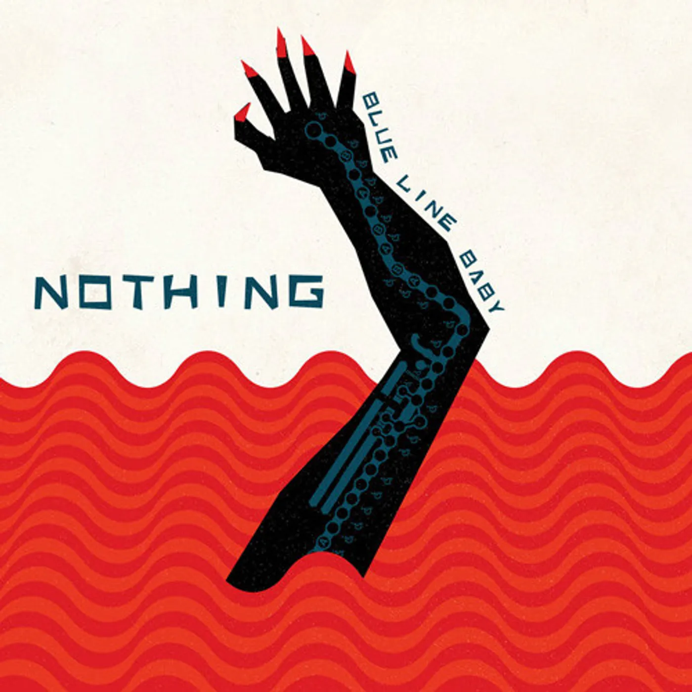 Nothing Blue Line Baby Vinyl Record