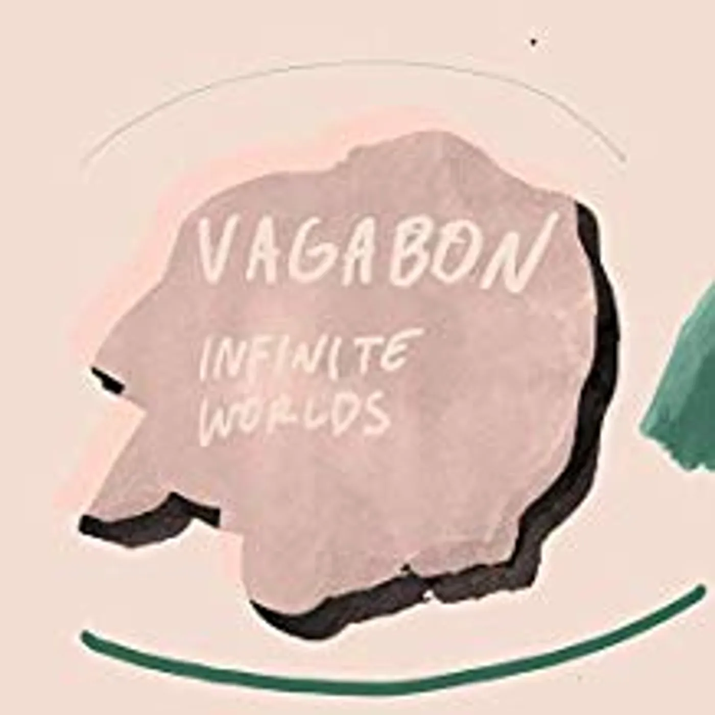 Vagabon INFINITE WORLDS (MILKY CLEAR W/ RED PINWHEEL VINYL Vinyl Record