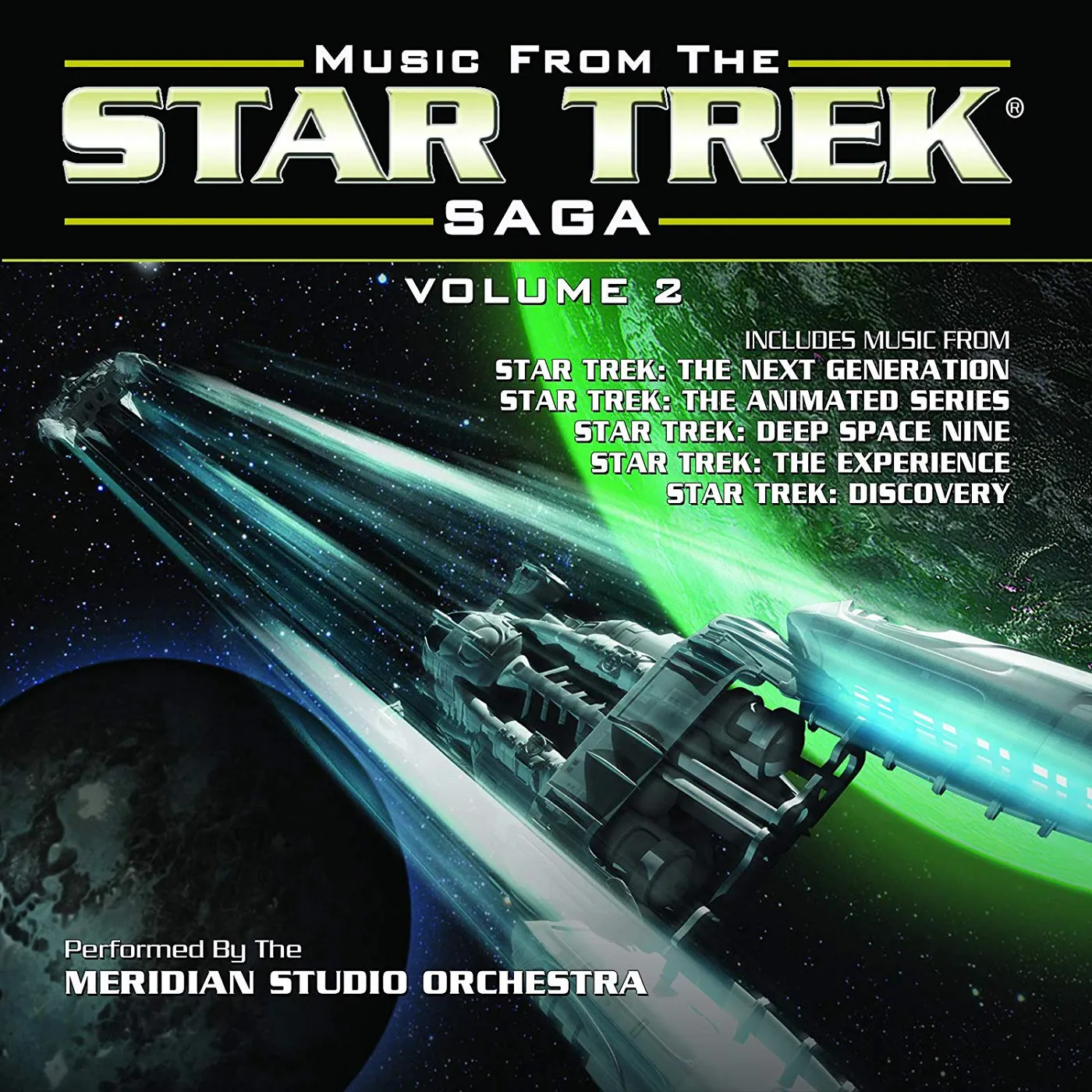MUSIC FROM THE STAR TREK SAGA 2 CD