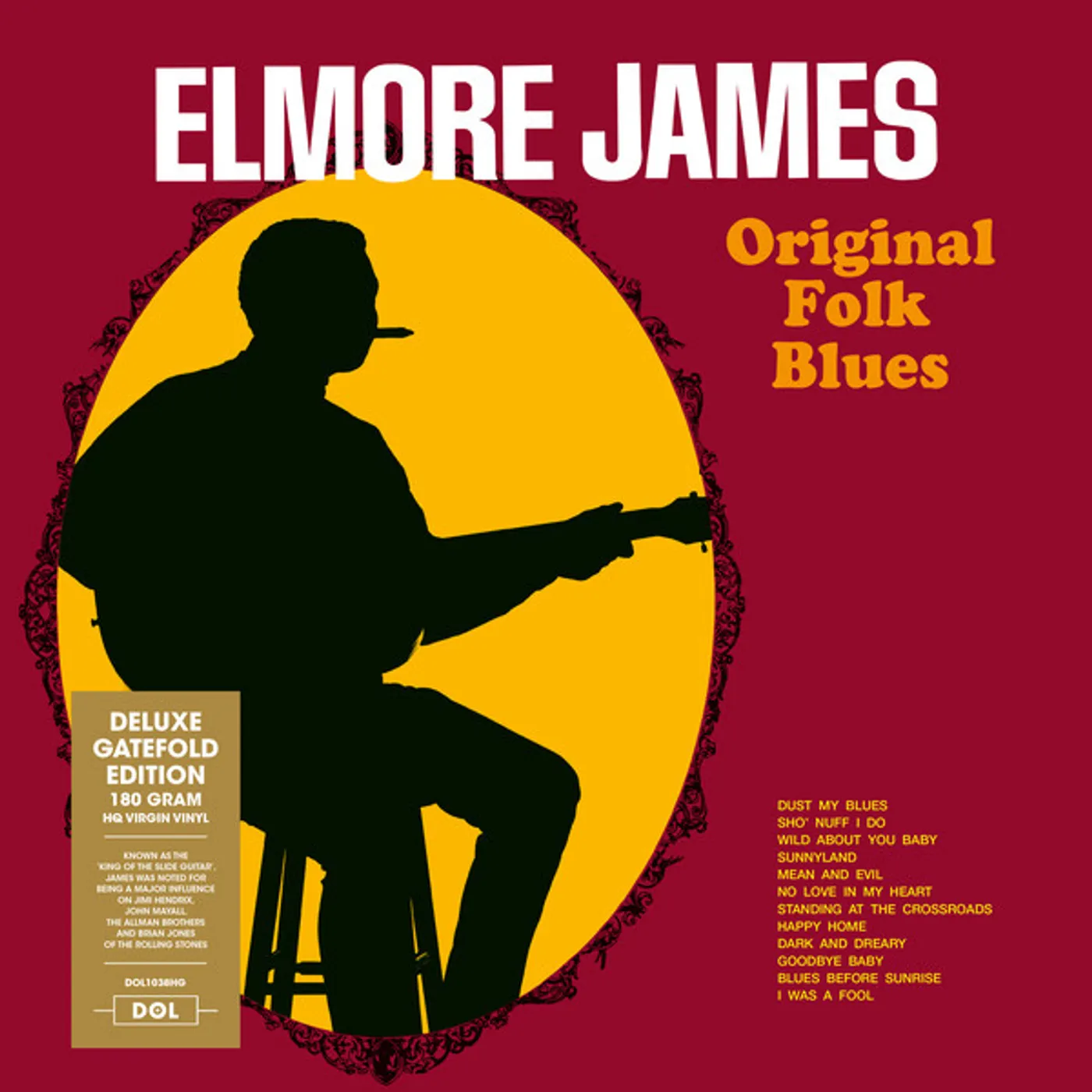 Elmore James ORIGINAL FOLK BLUES Vinyl Record