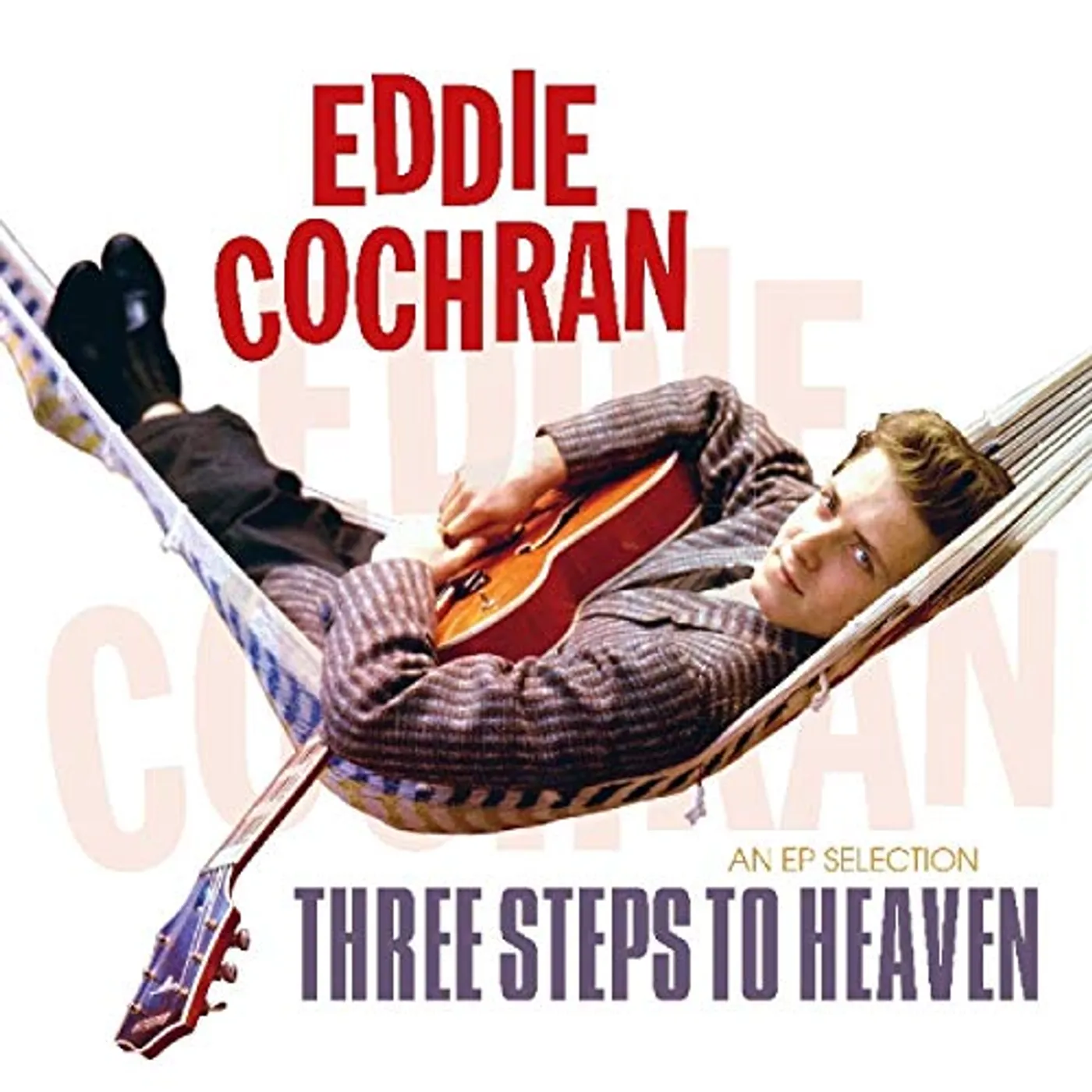 Eddie Cochran THREE STEPS TO HEAVEN Vinyl Record