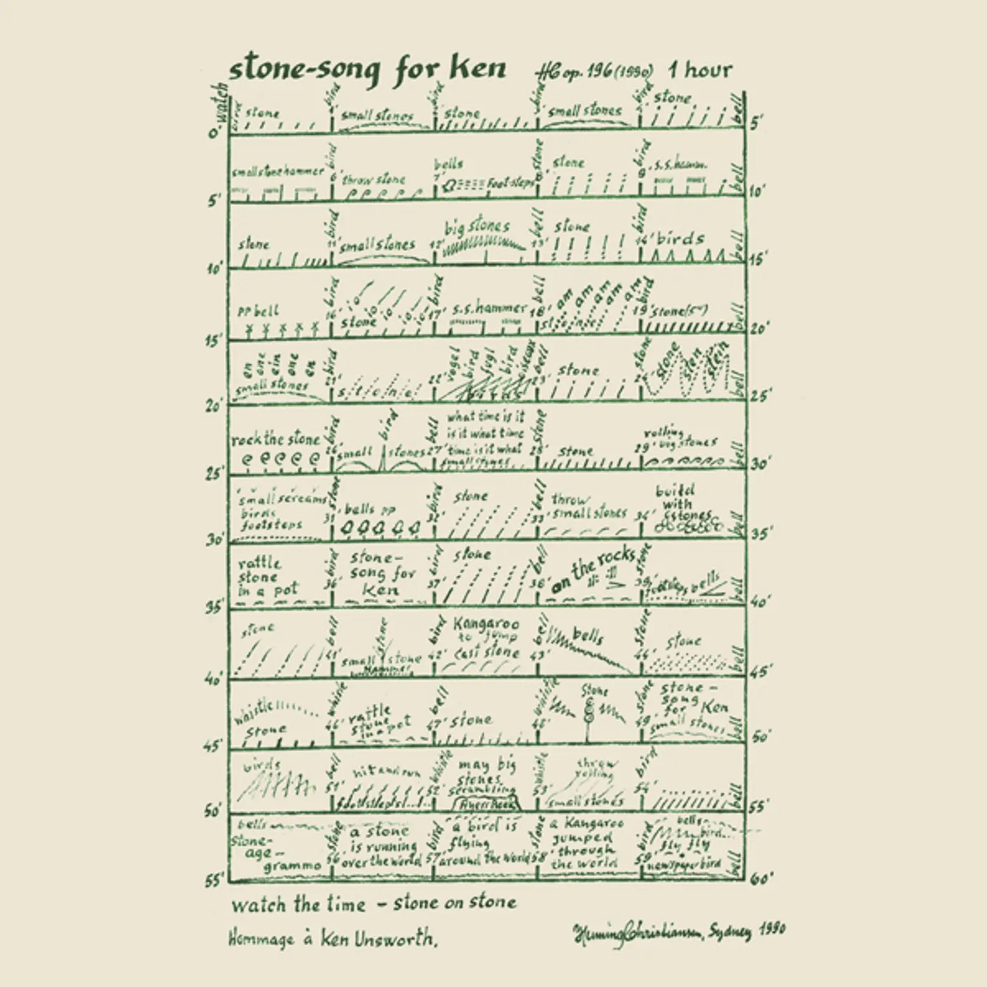 Henning Christiansen STONE SONG Vinyl Record