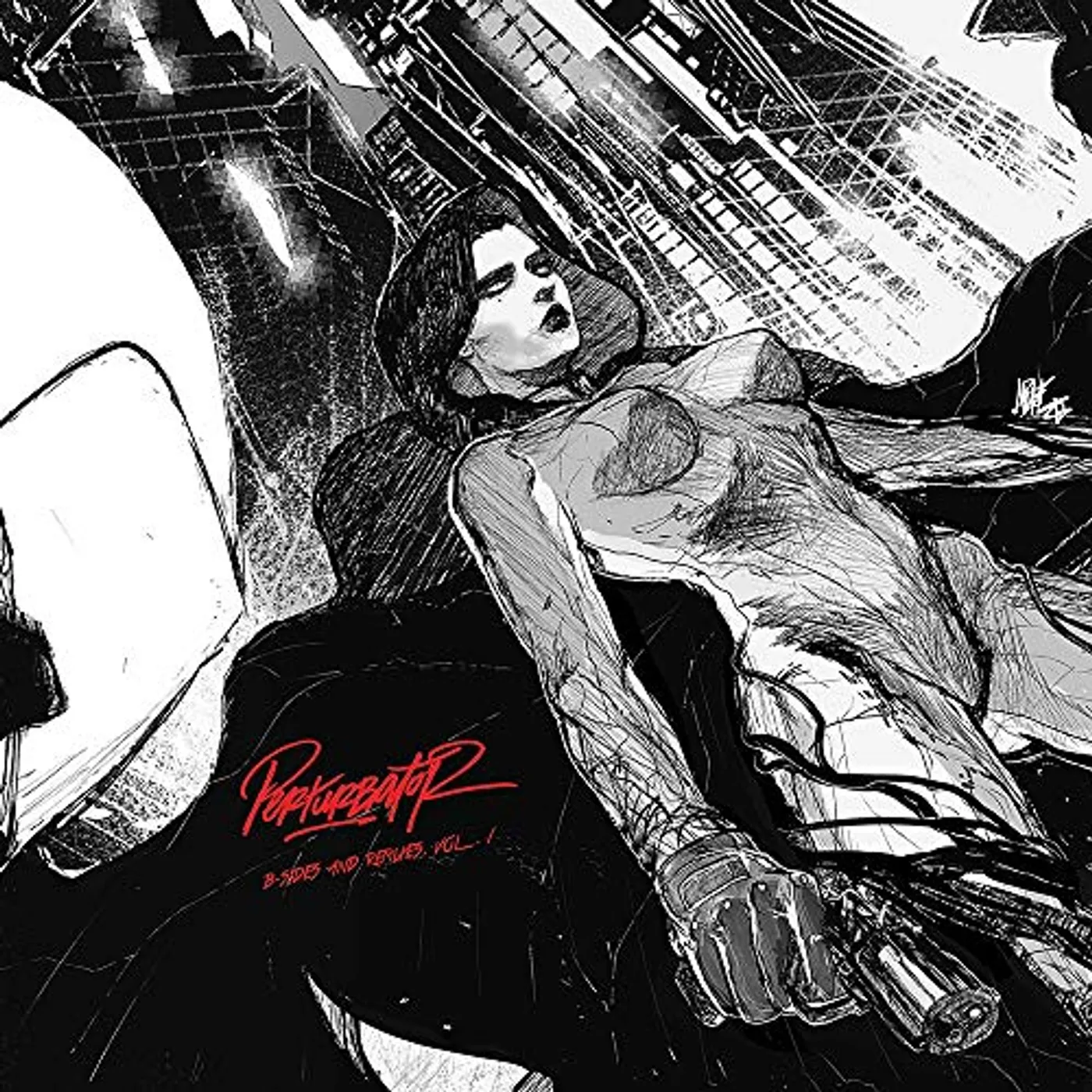 Perturbator B-SIDES & REMIXES 1 Vinyl Record