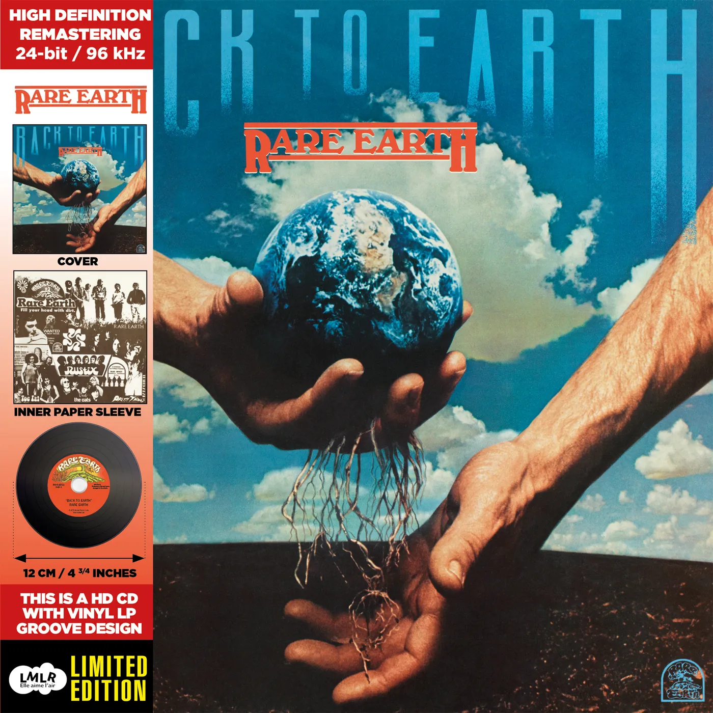 Rare Earth BACK TO EARTH CD