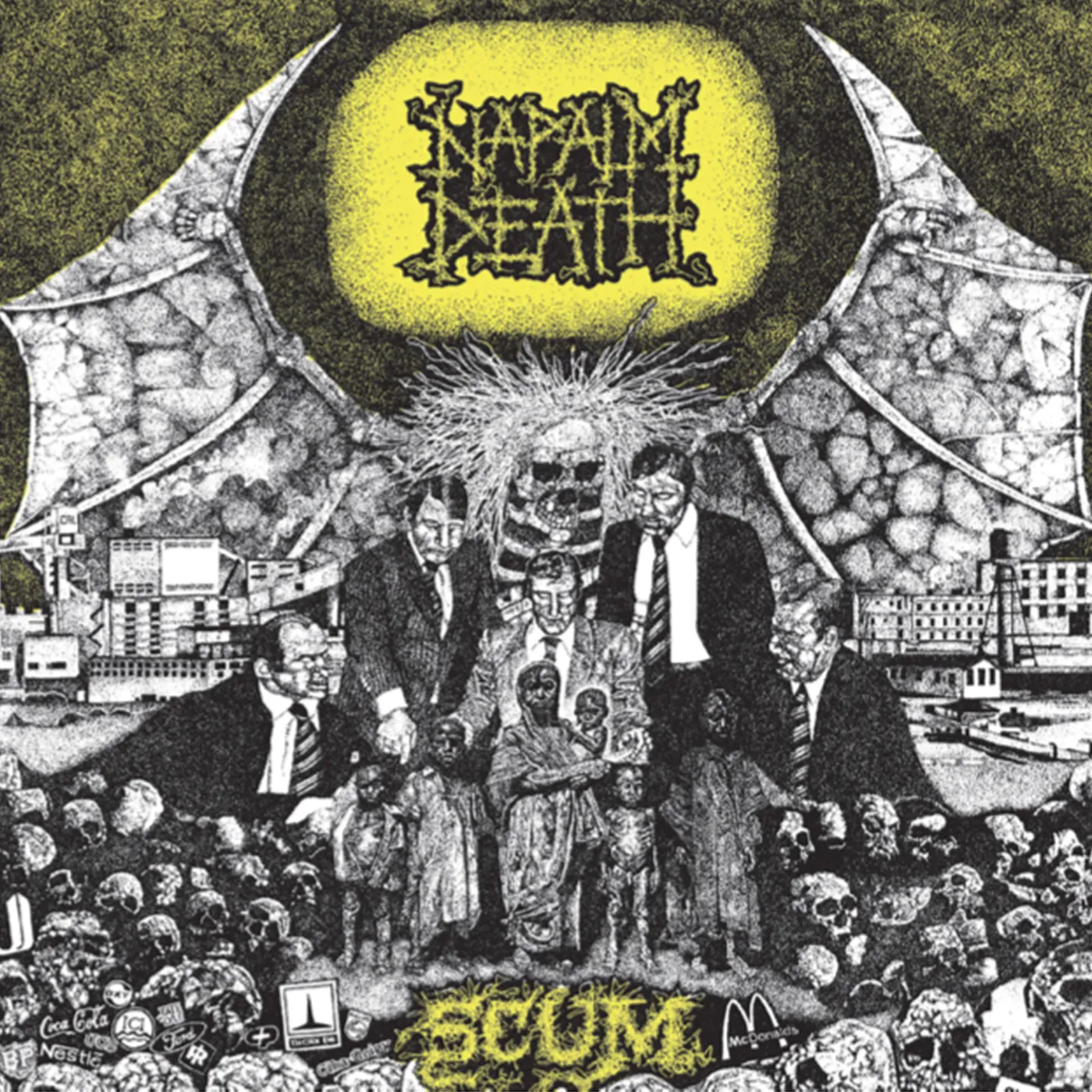 Napalm Death SCUM (FULL DYNAMIC RANGE DIGIPACK) CD