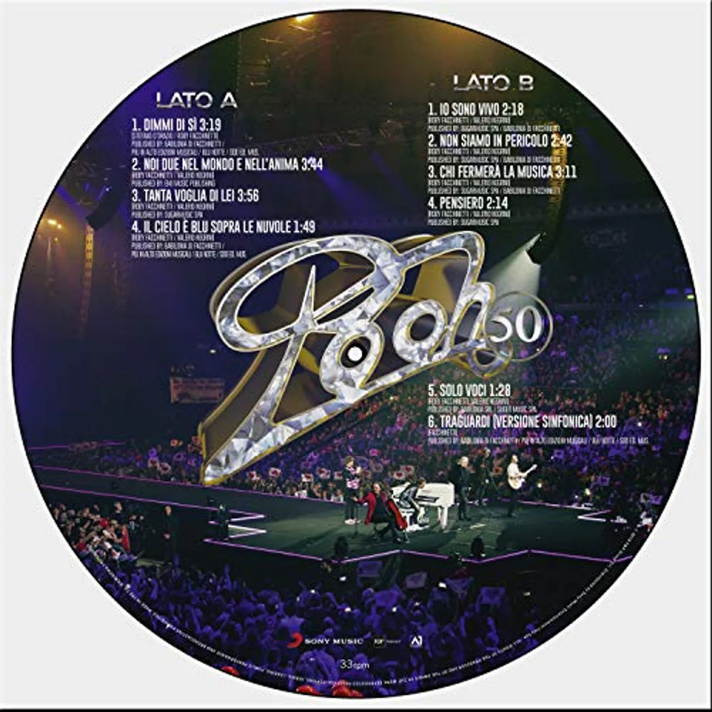 Pooh L'ULTIMO ABBRACCIO: PICTURE 5 Vinyl Record