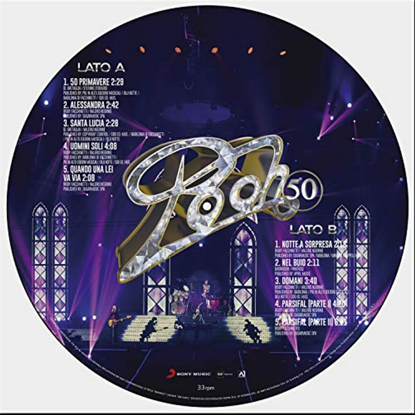 Pooh L'ULTIMO ABBRACCIO: PICTURE 3 Vinyl Record