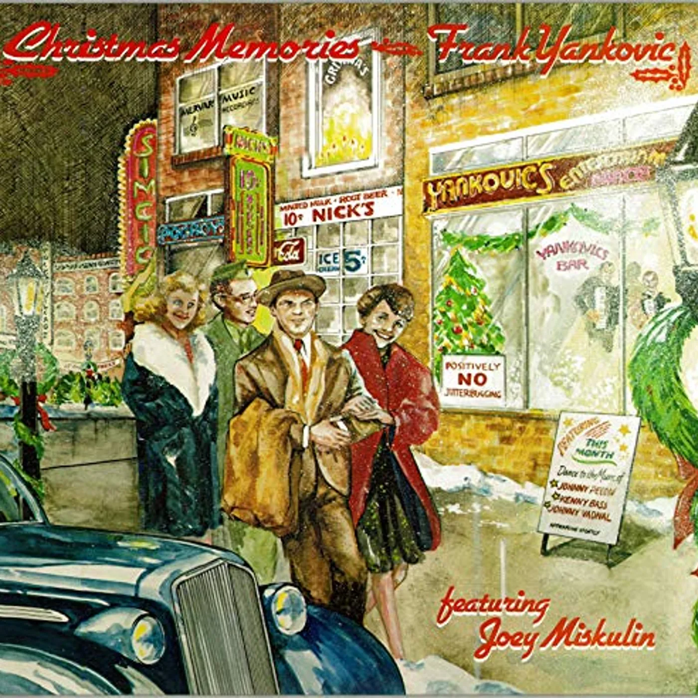 Frank Yankovic Christmas Memories Vinyl Record