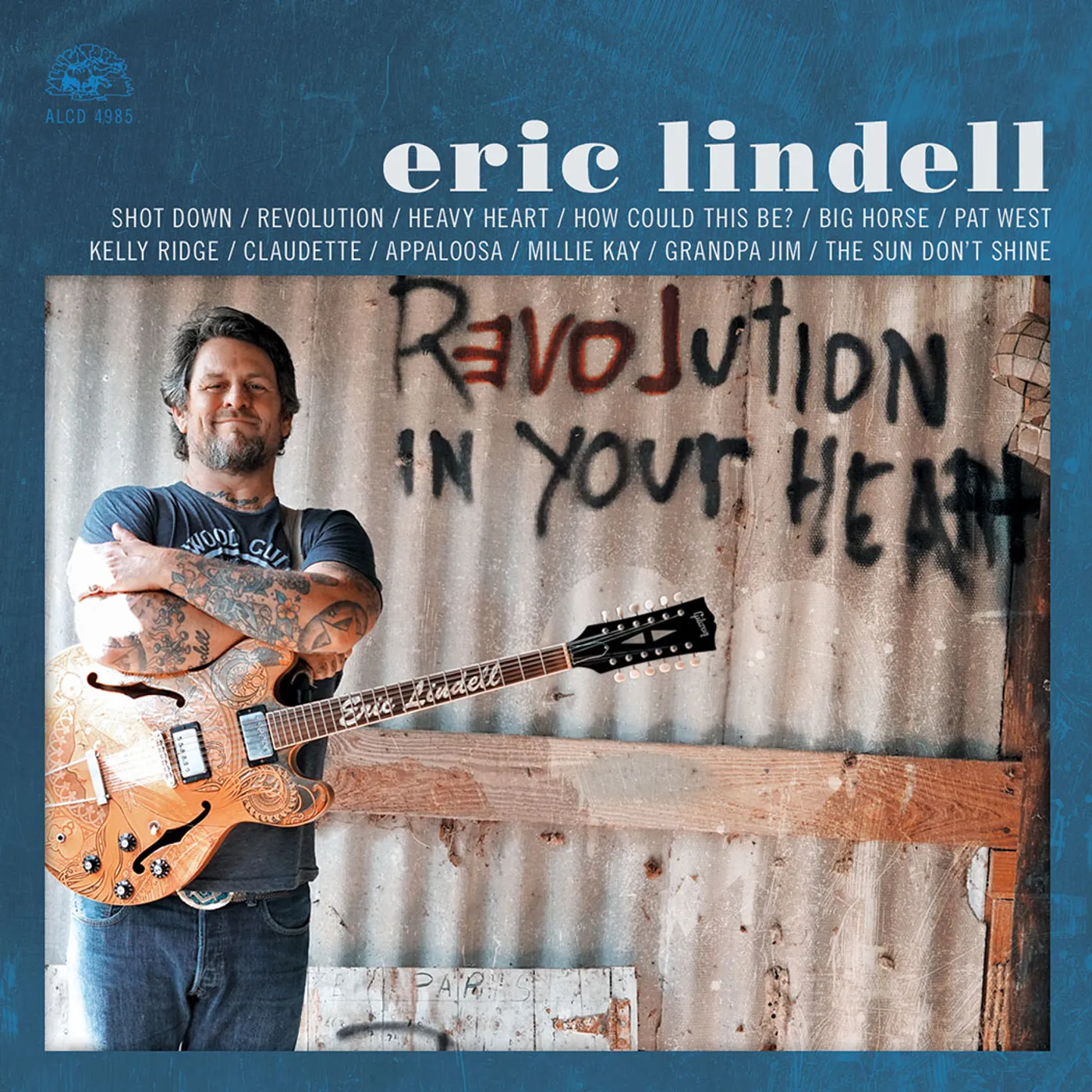 Eric Lindell REVOLUTION IN YOUR HEART Vinyl Record