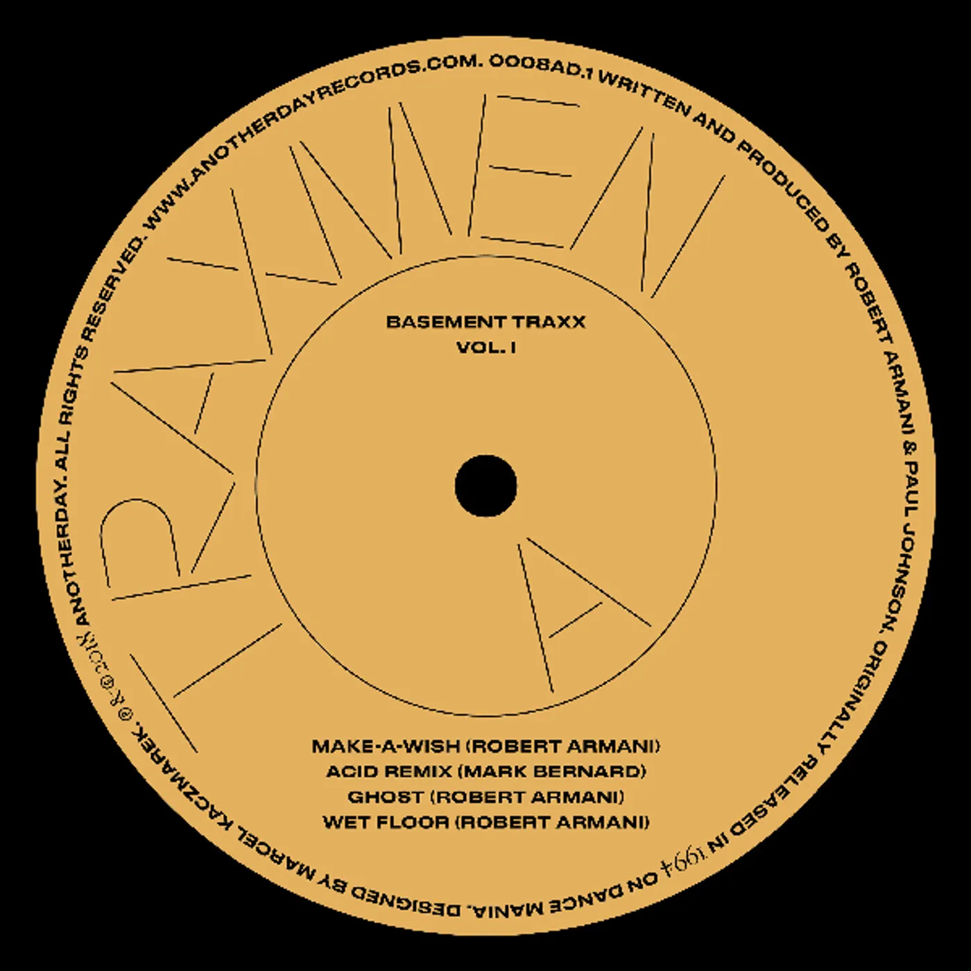 Traxmen BASEMENT TRAXX I Vinyl Record