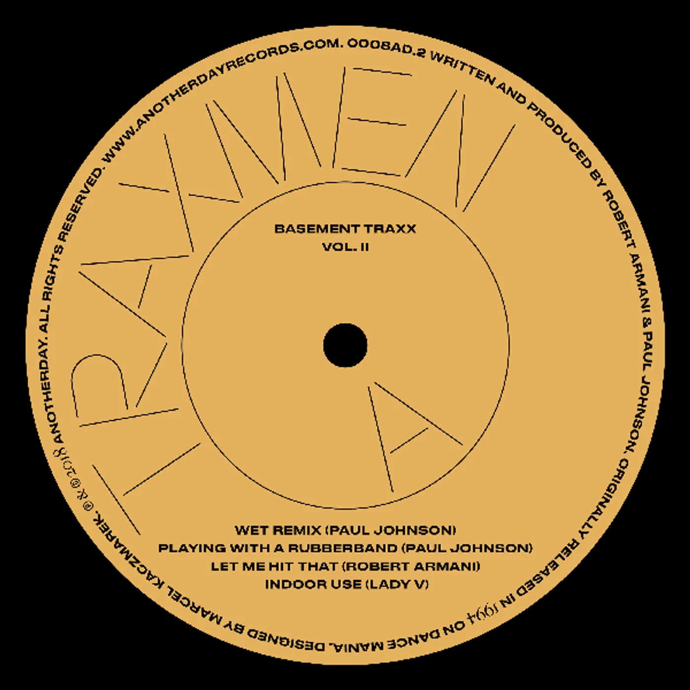 Traxmen BASEMENT TRAXX II Vinyl Record