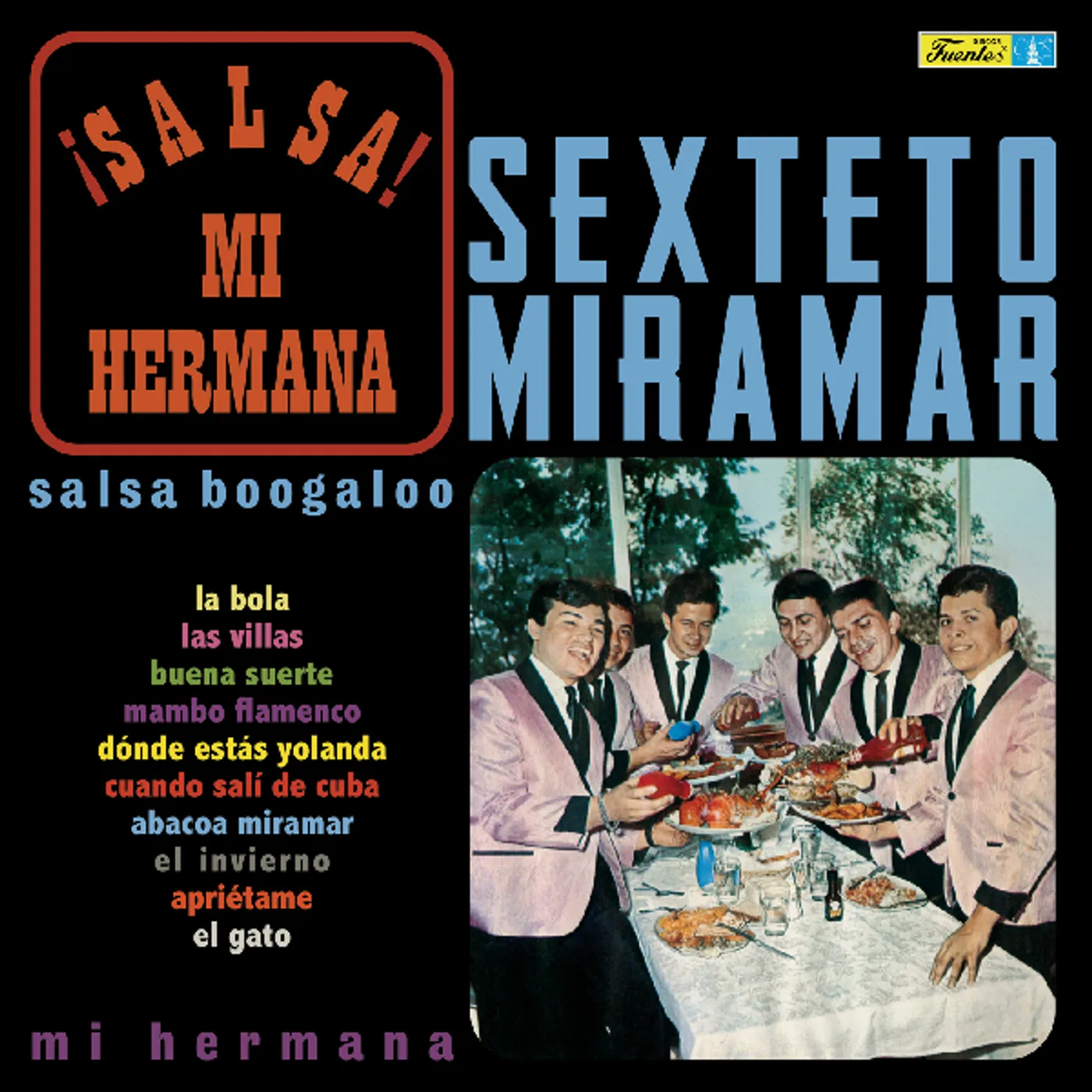 Sexteto Miramar SALSA MI HERMANA Vinyl Record