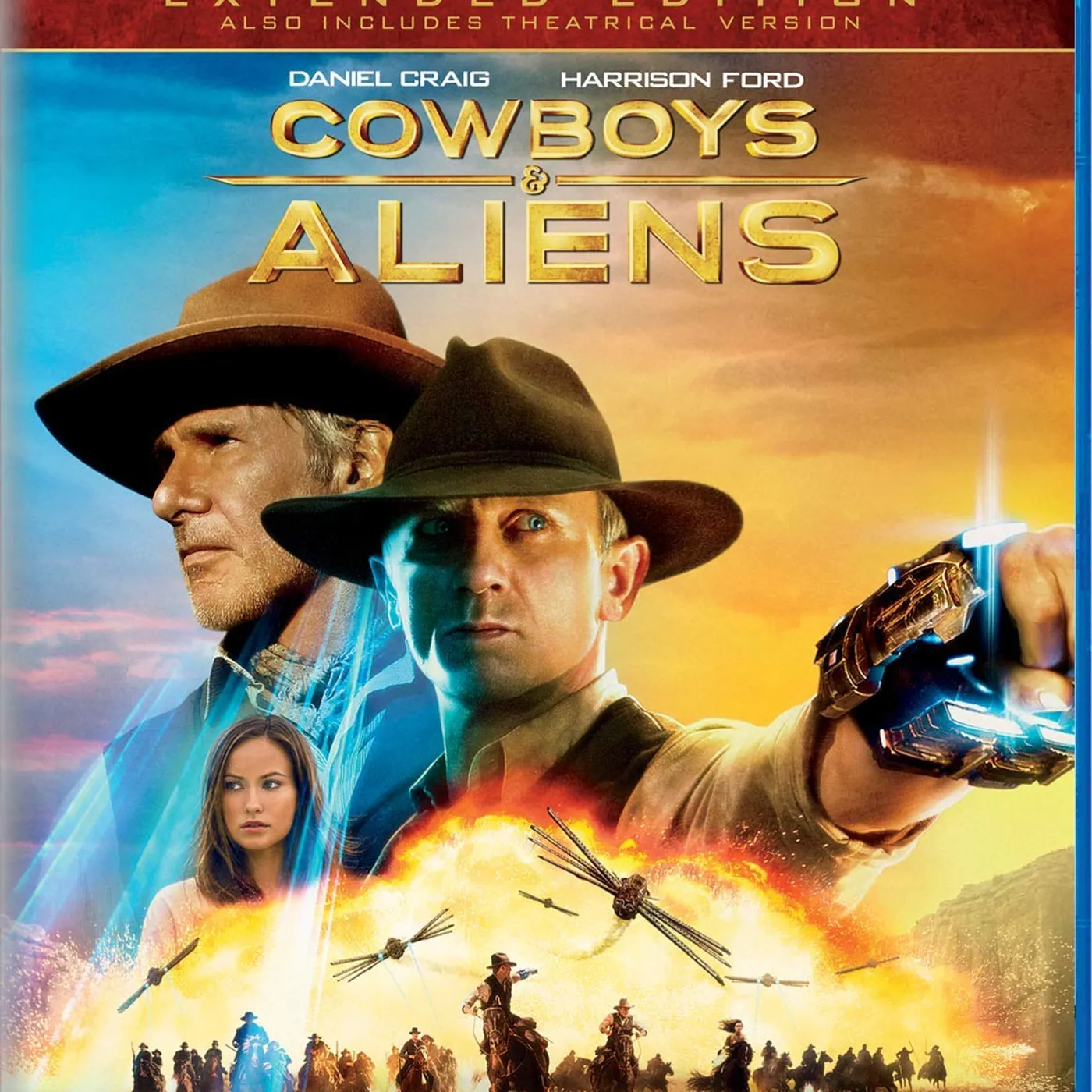 COWBOYS & ALIENS Blu-ray