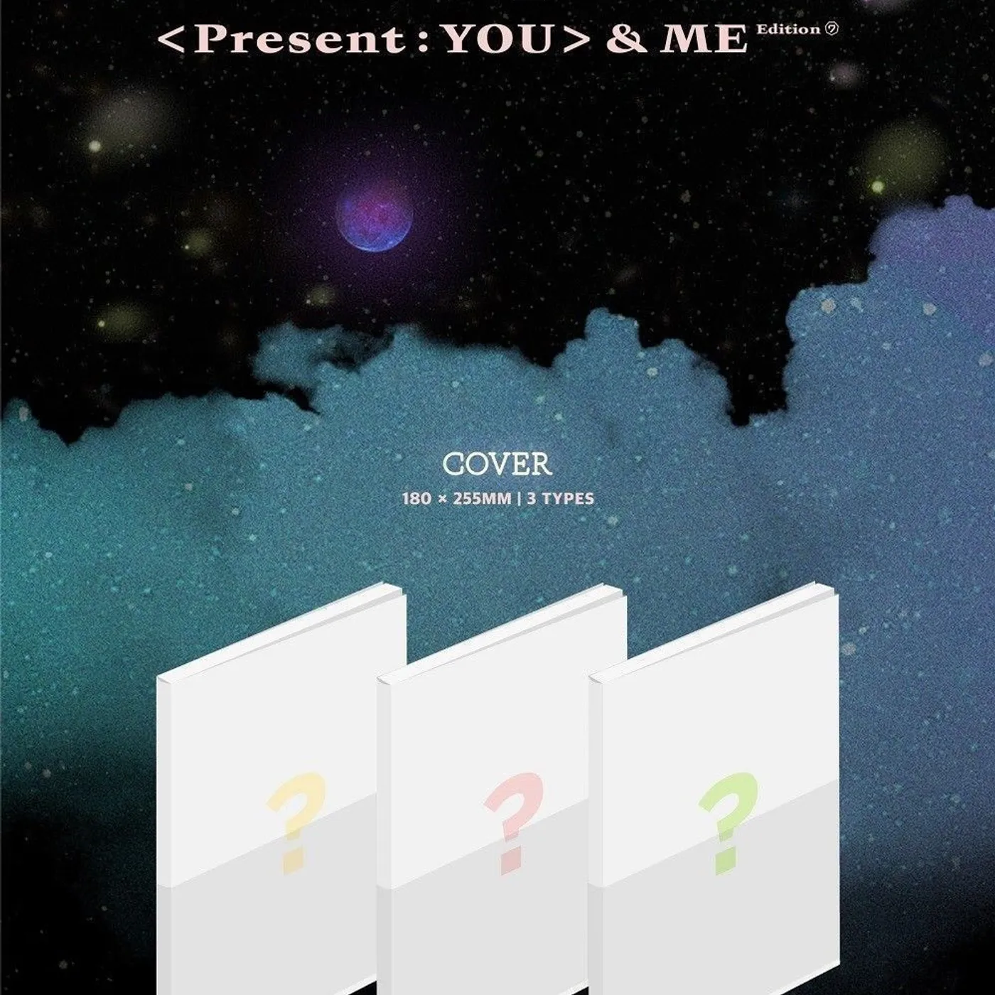 GOT7 VOL 3 REPACKAGE ALBUM: PRESENT YOU & ME EDITION CD