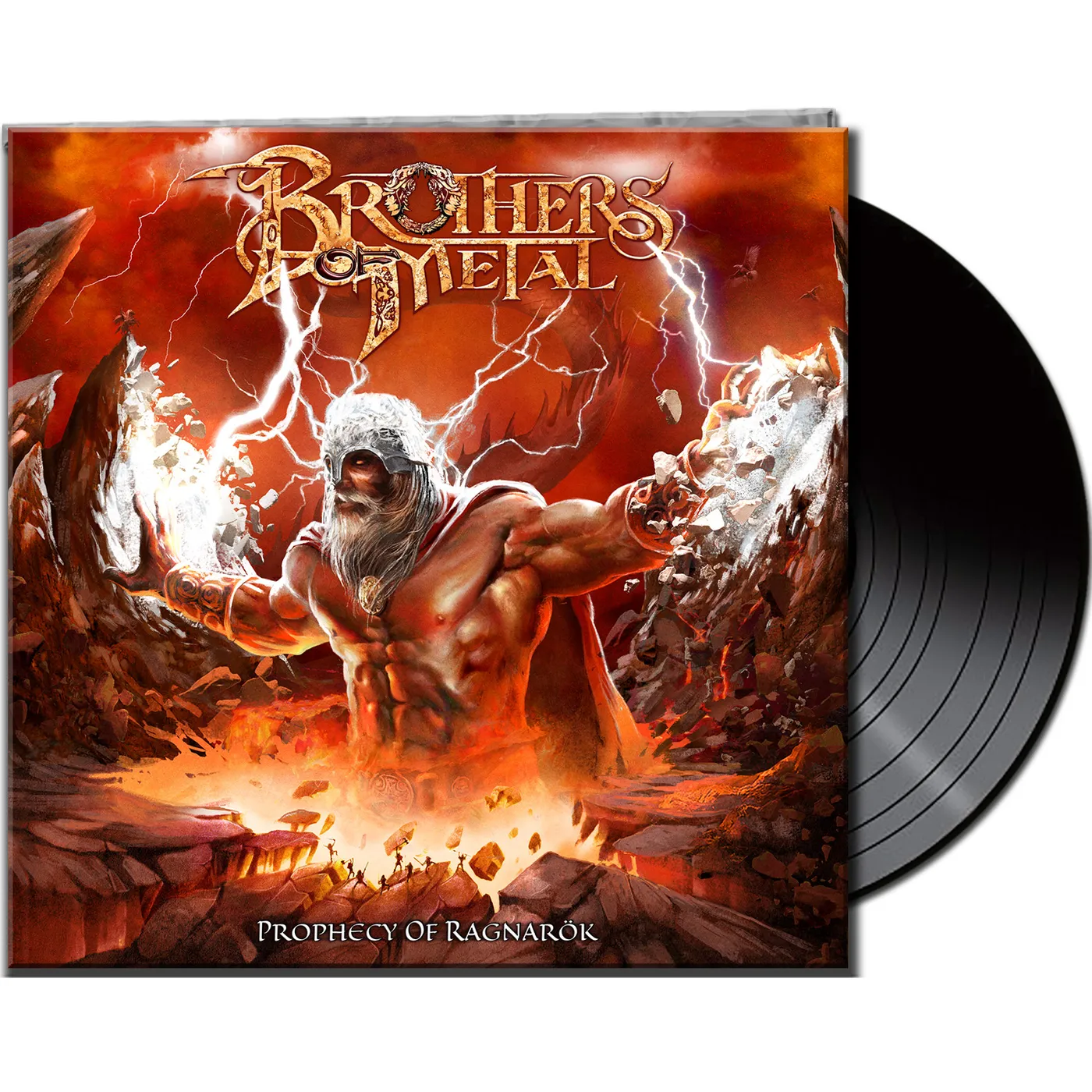 Brothers of Metal PROPHECY OF RAGNAROK Vinyl Record