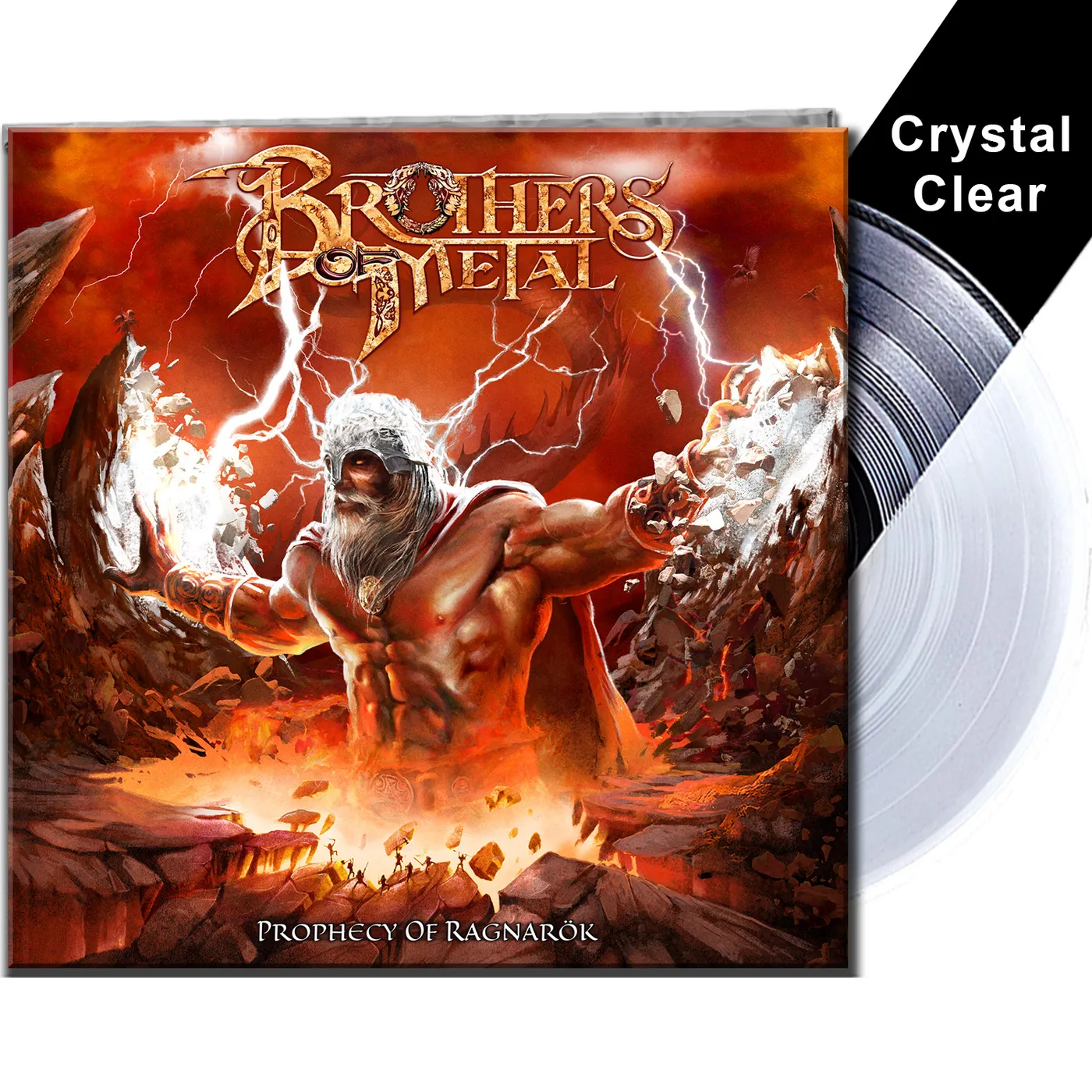 Brothers of Metal PROPHECY OF RAGNAROK Vinyl Record