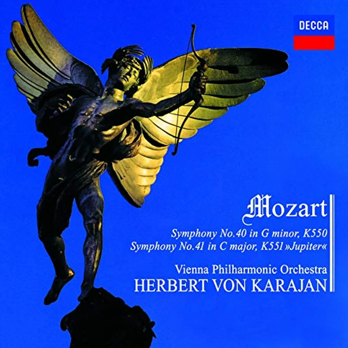 MOZART / HERBERT VON KARAJAN MOZART: SYMPHONIES 40 & 41 CD