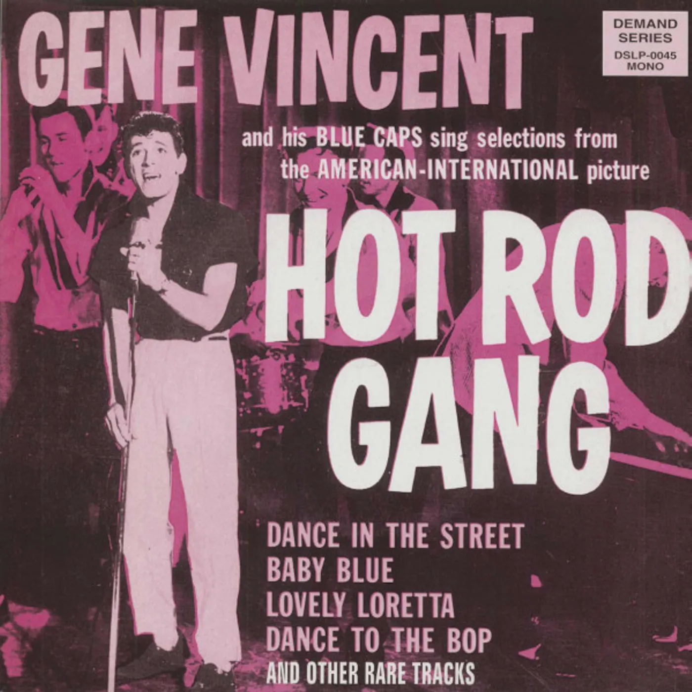 Gene Vincent Hot Rod Gang Vinyl Record