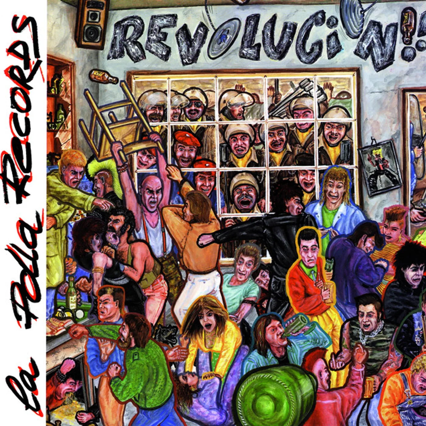 La Polla Records REVOLUCION Vinyl Record