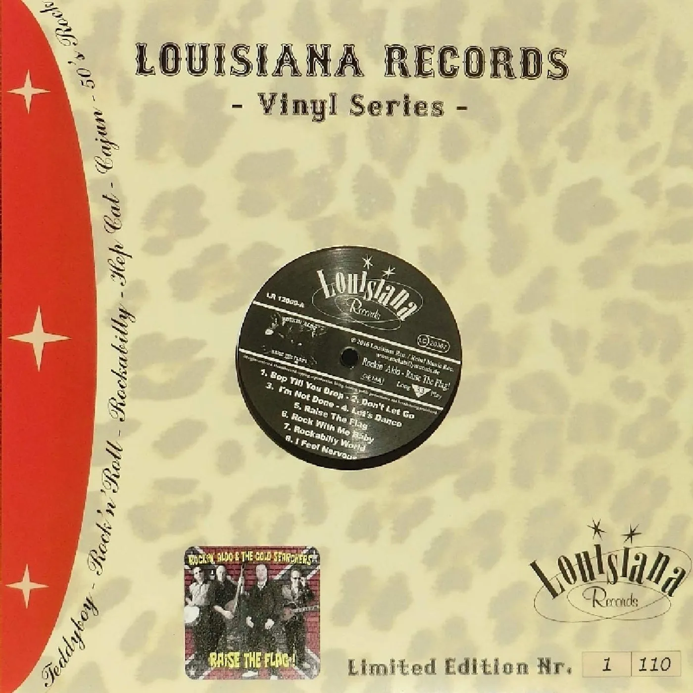 Rockin´ Aldo & The Gold Searchers Raise The Flag Vinyl Record