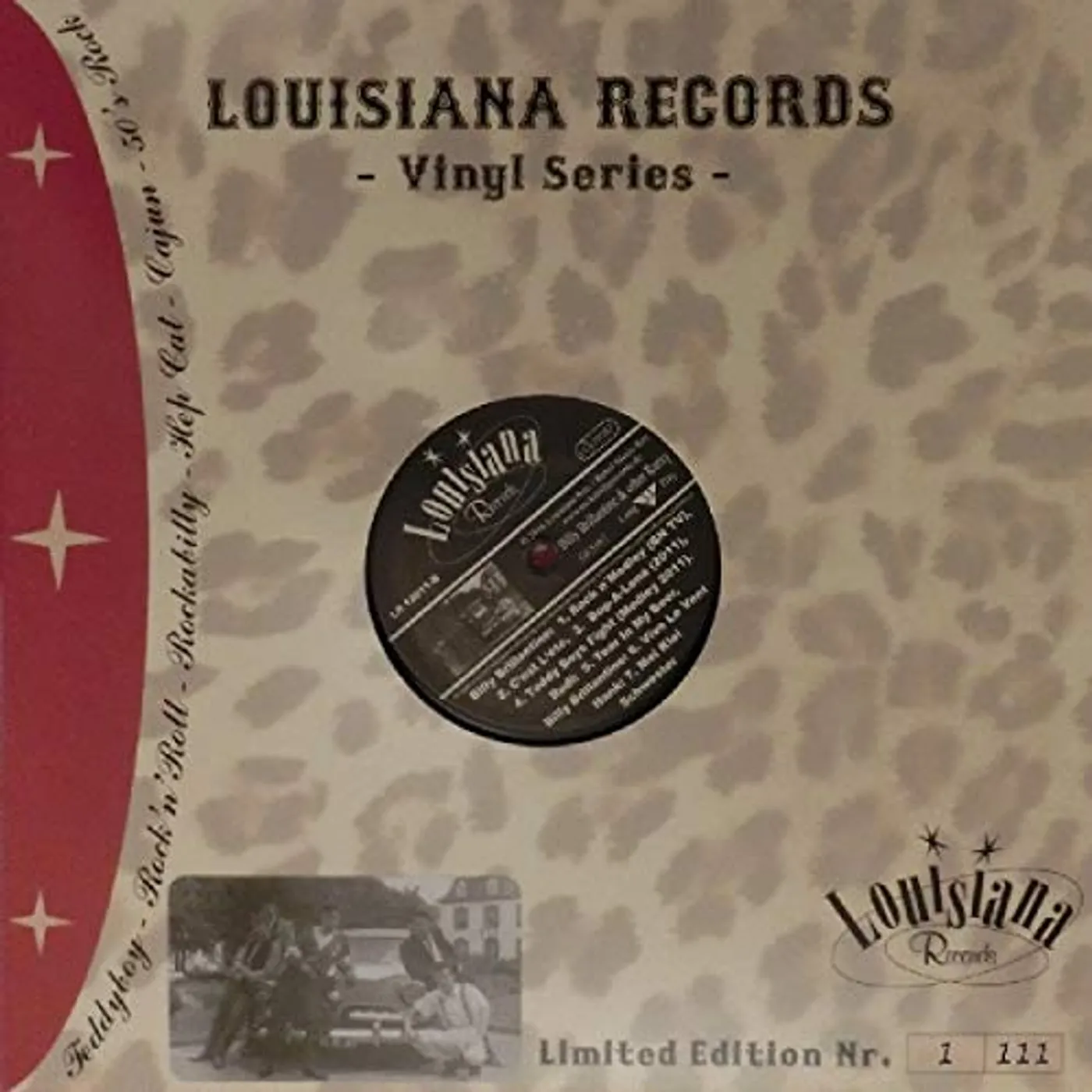 BILLY BRILLANTINE & OTHER RARITY Vinyl Record