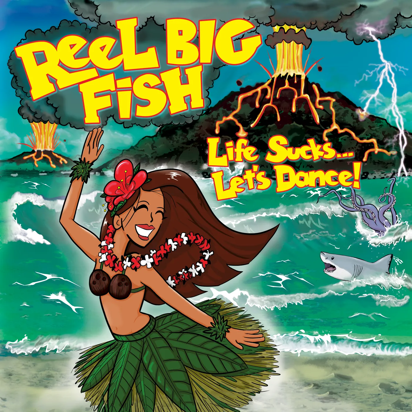 Reel Big Fish LIFE SUCKS LET'S DANCE CD