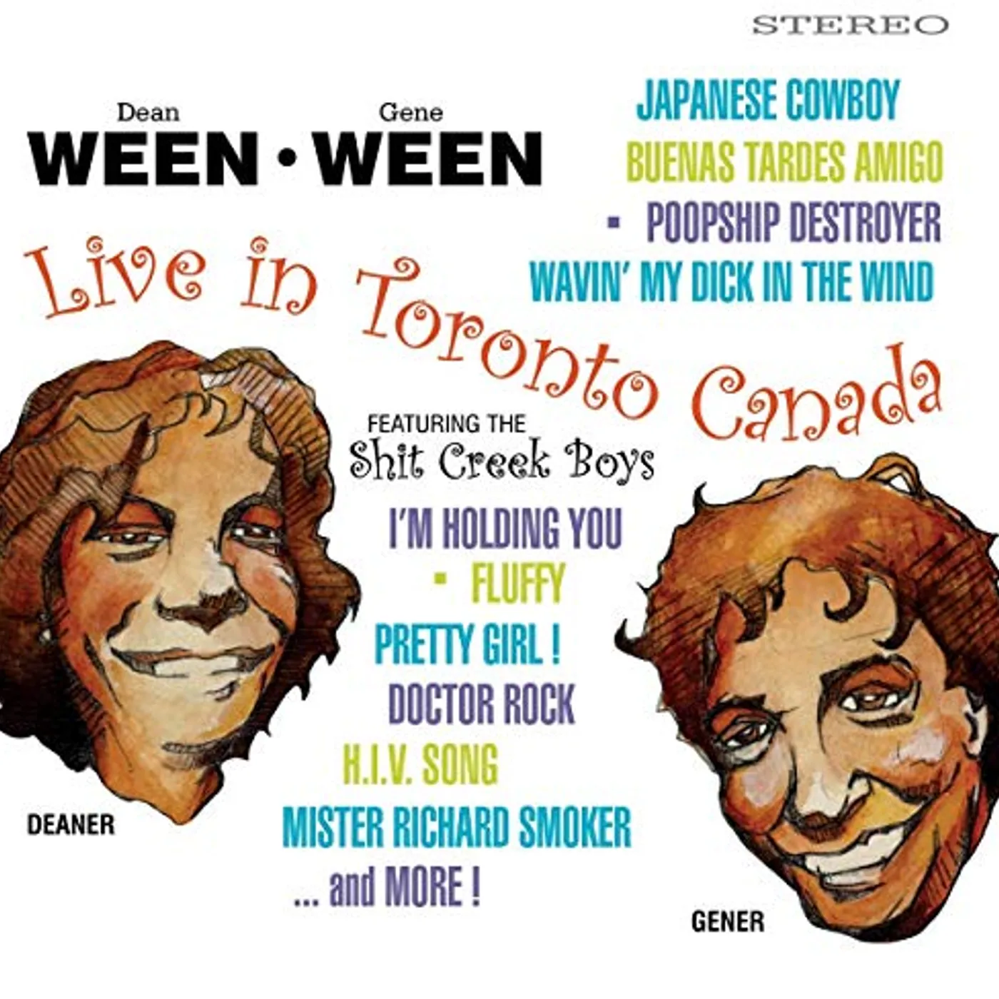 Ween LIVE IN TORONTO Vinyl Record